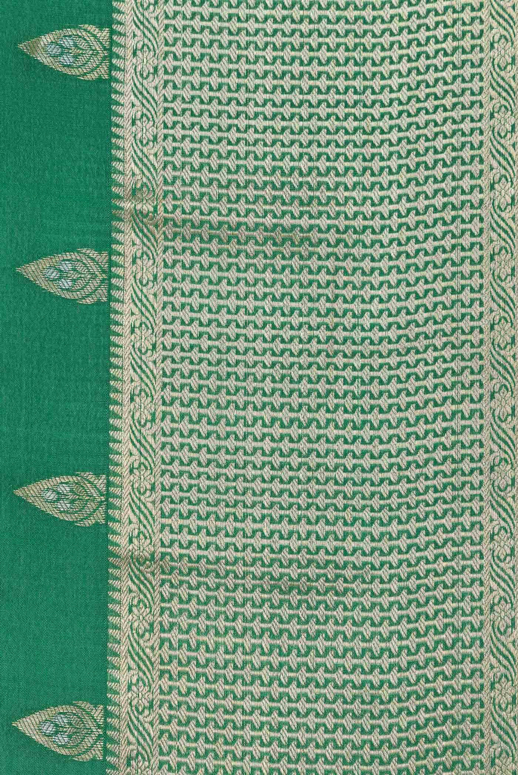 Green Mysore Georgette Saree