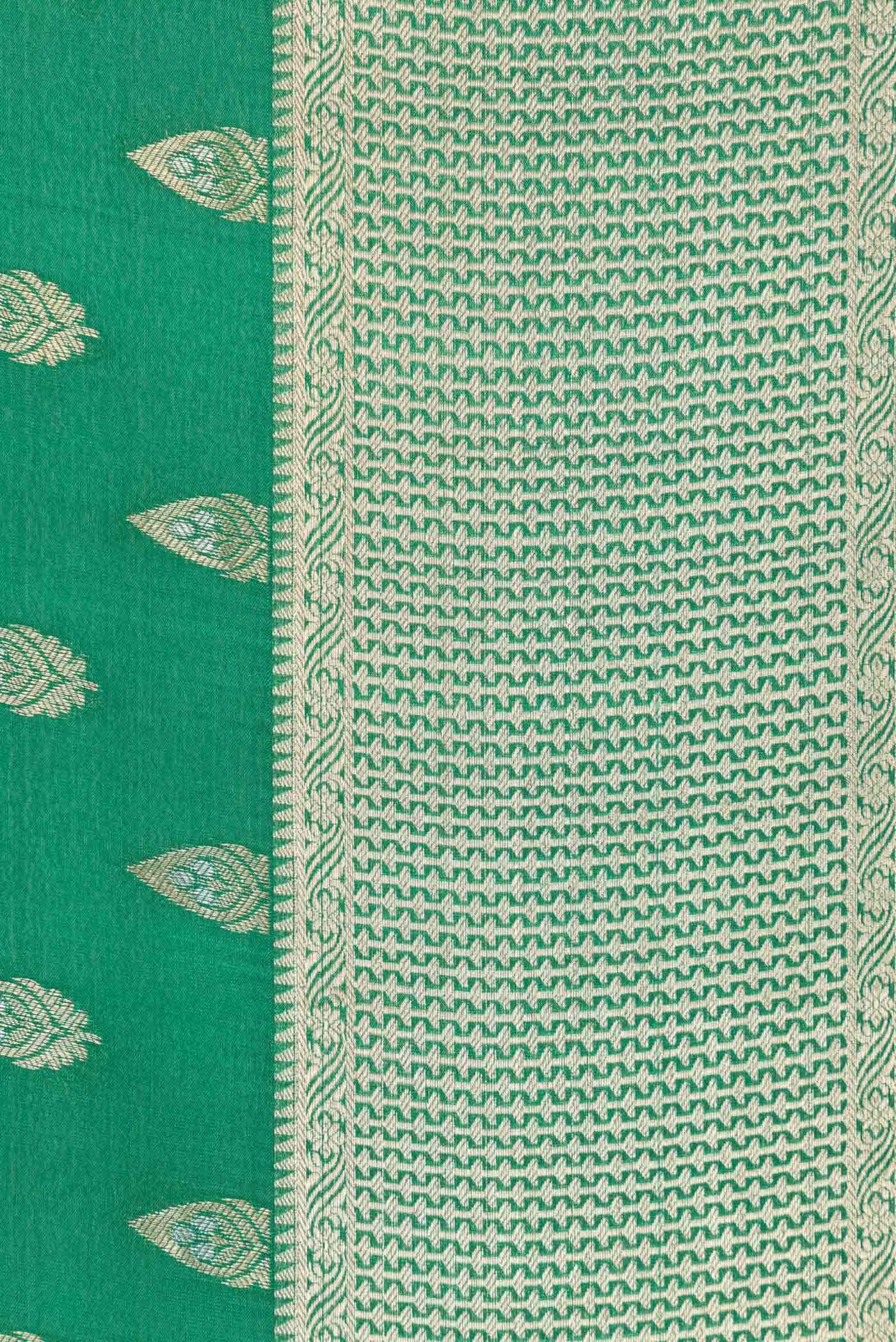 Green Mysore Georgette Saree