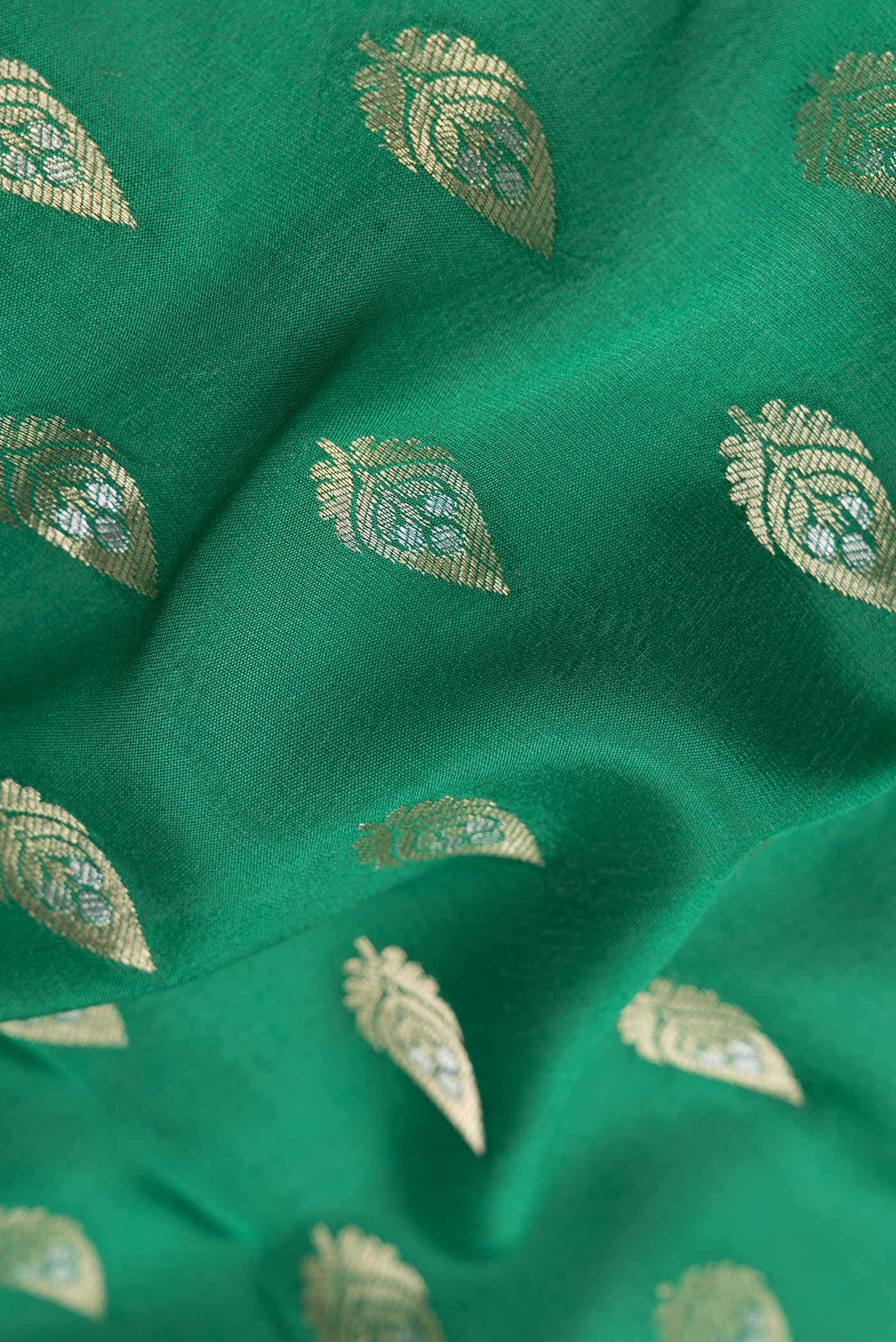 Green Mysore Georgette Saree