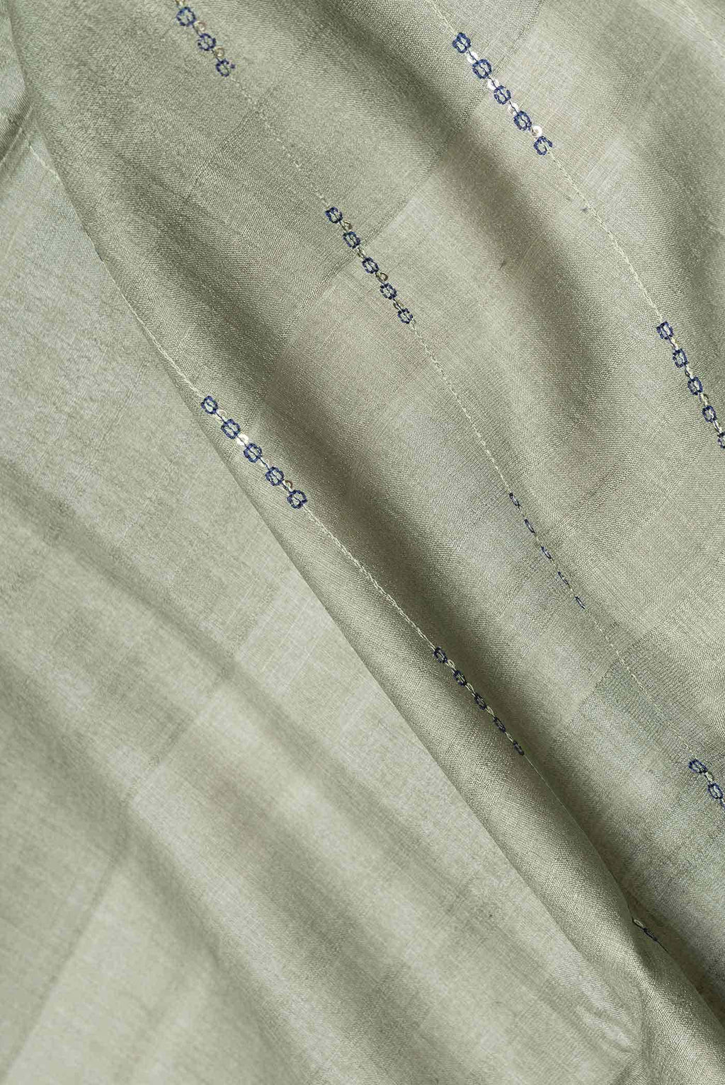 Light Green Dual Tone Tussar Silk Saree