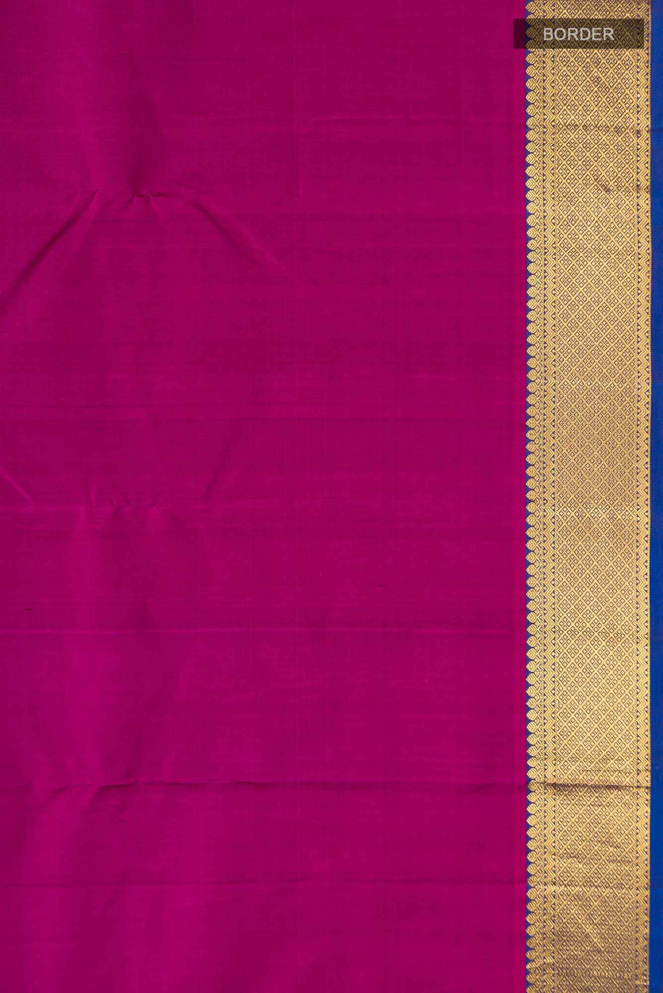 Pink Kanchipuram Silk Saree