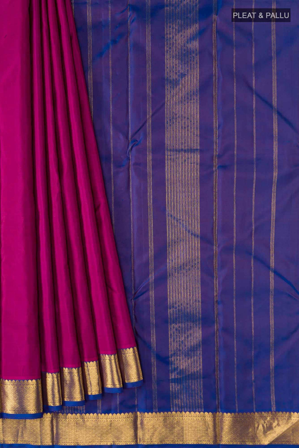 Pink Kanchipuram Silk Saree