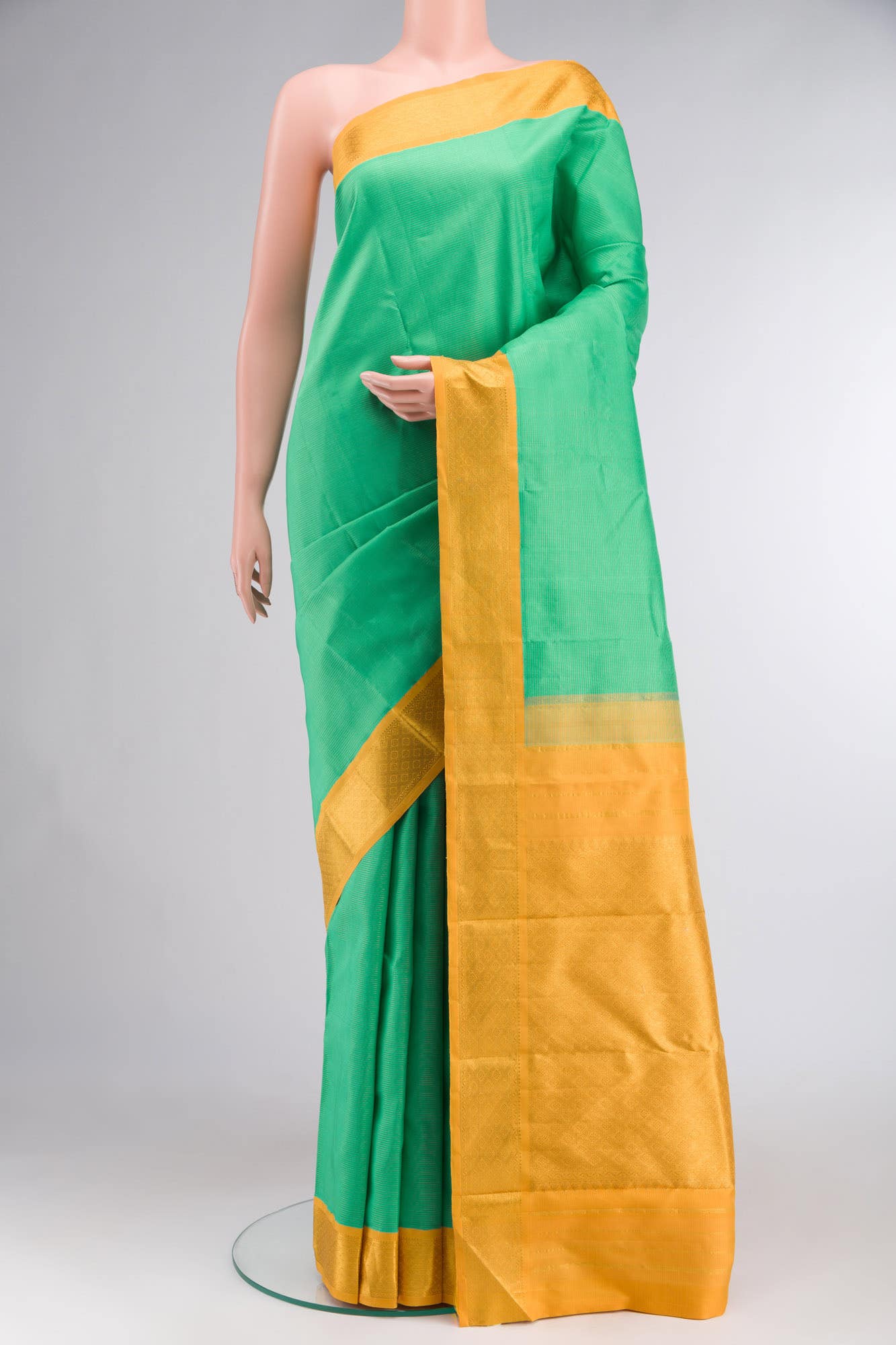 Green Kanchipuram Silk Saree