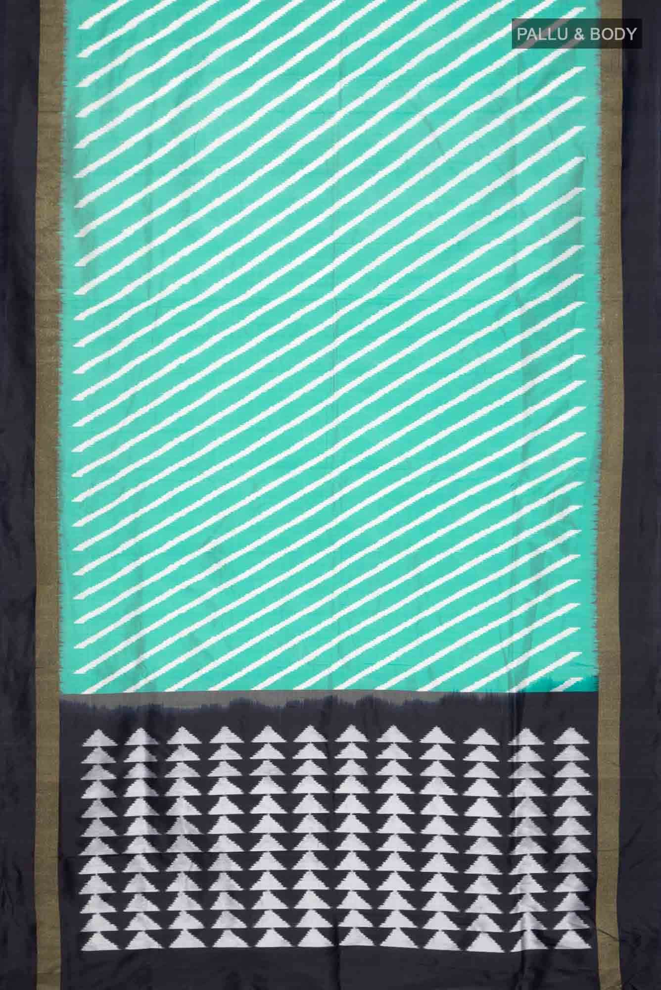 Green Pochampally Silk Saree