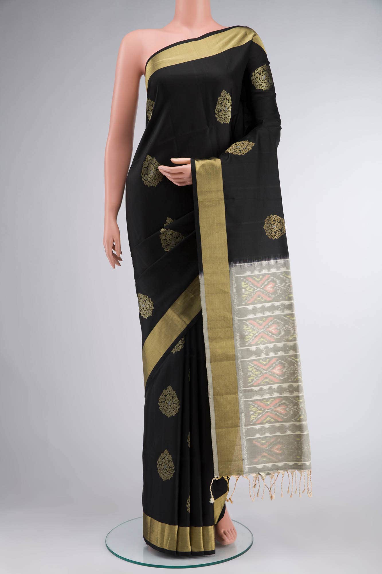 Black Soft Silk Saree