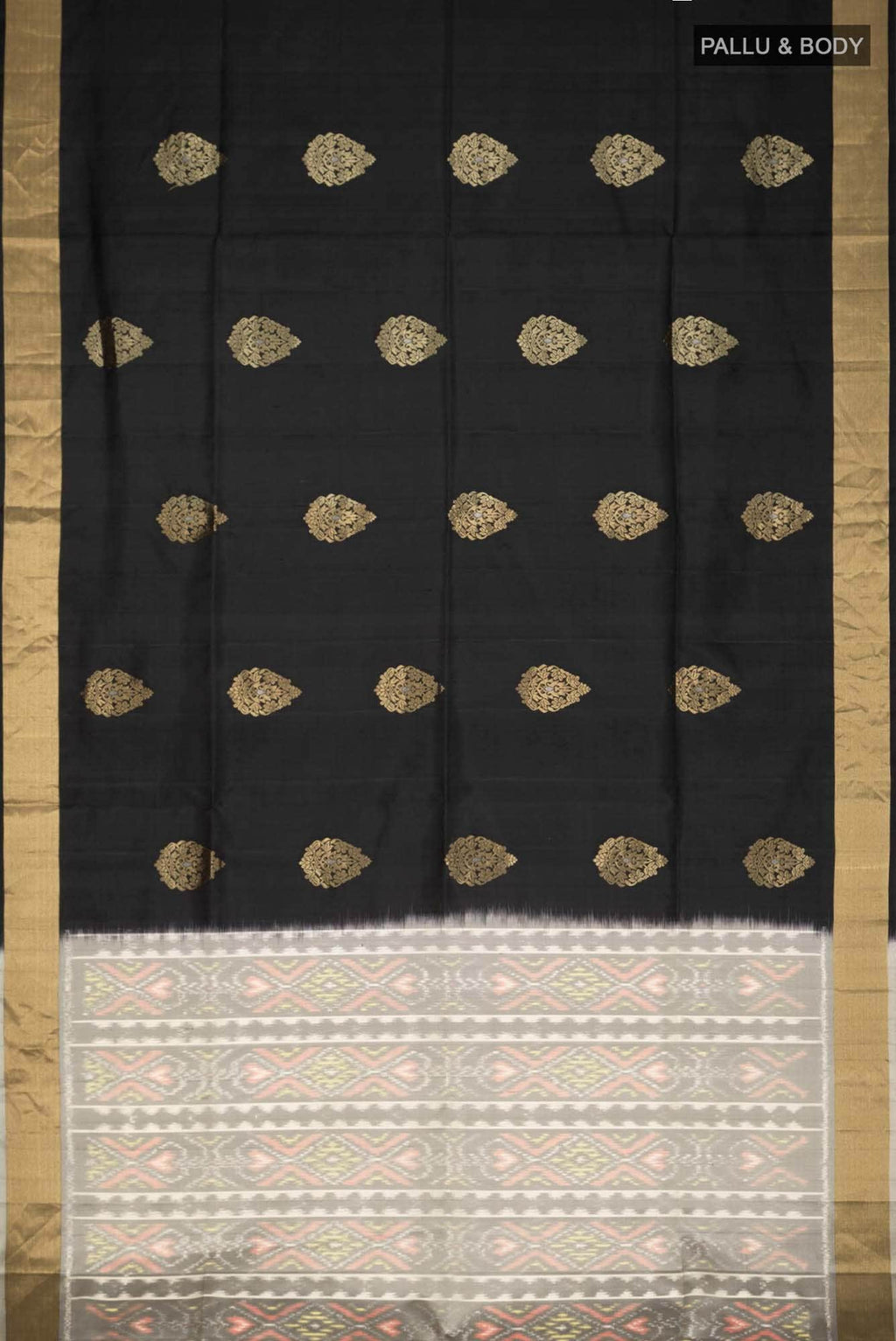 Black Soft Silk Saree