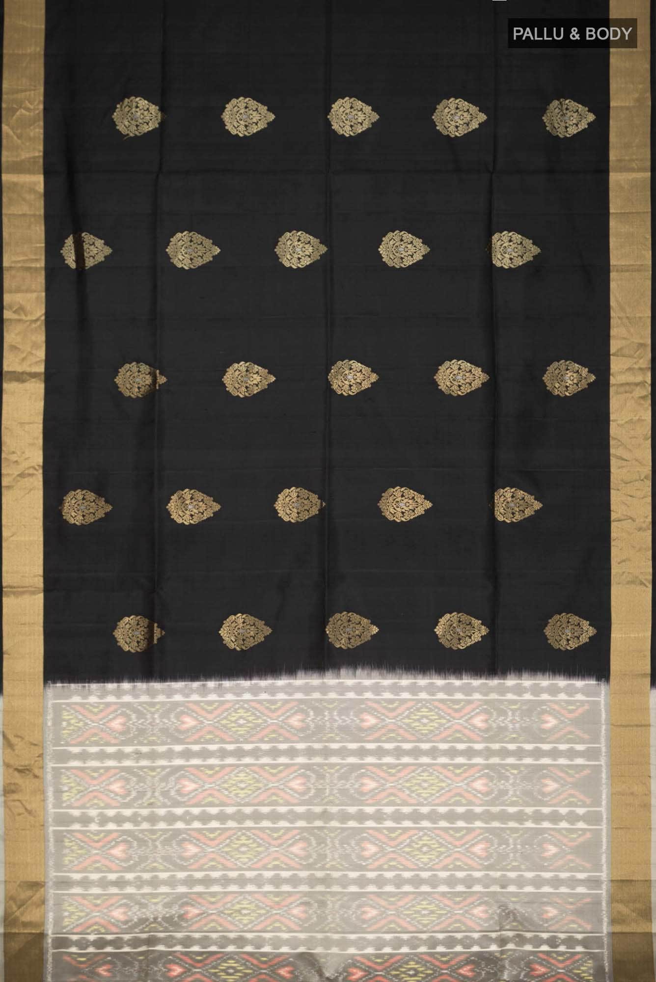 Black Soft Silk Saree