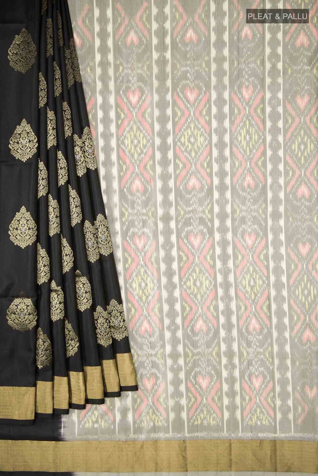 Black Soft Silk Saree