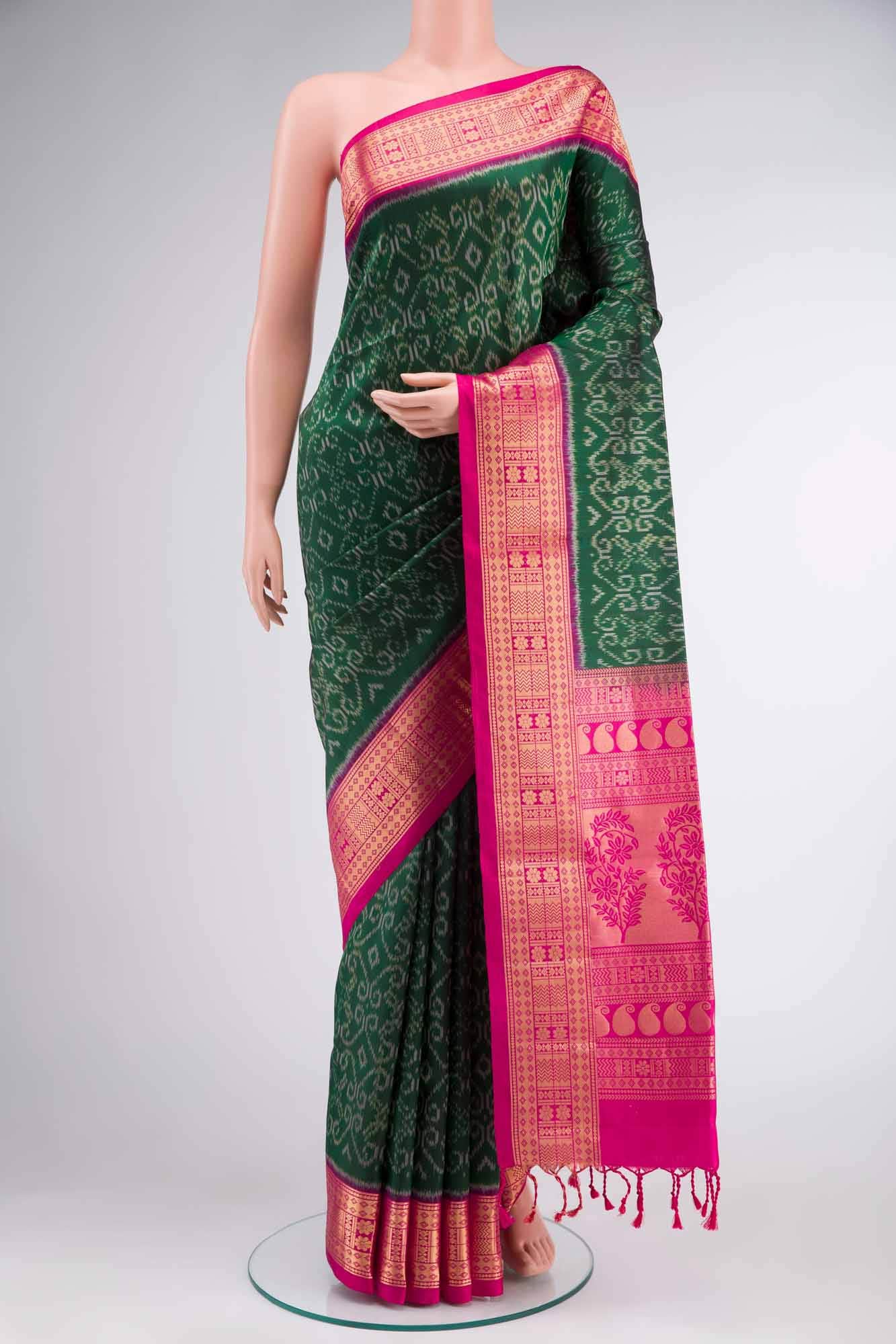 Green Soft Silk Saree