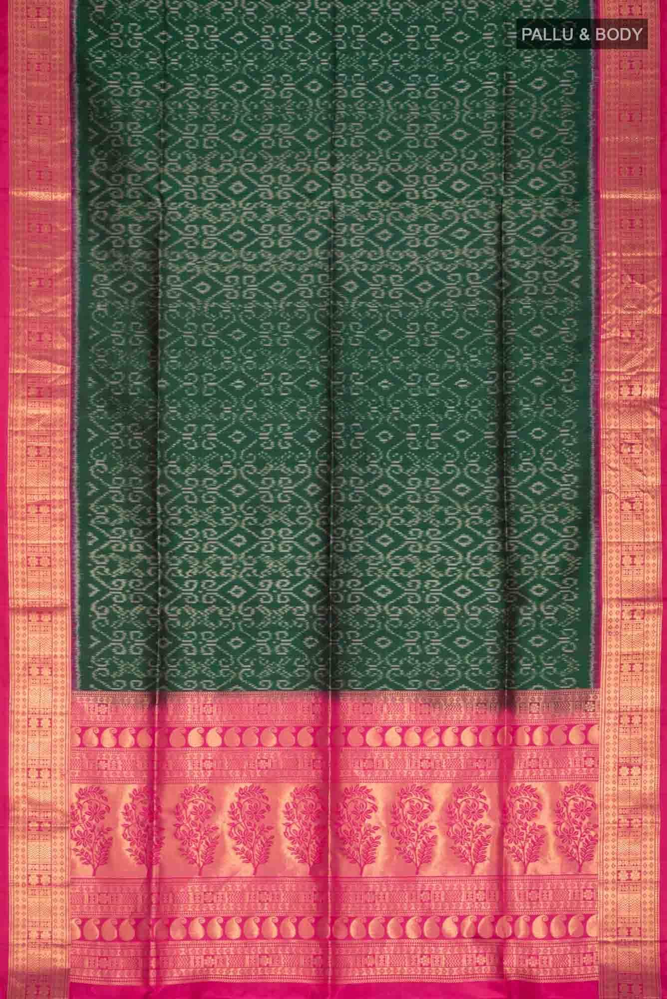 Green Soft Silk Saree