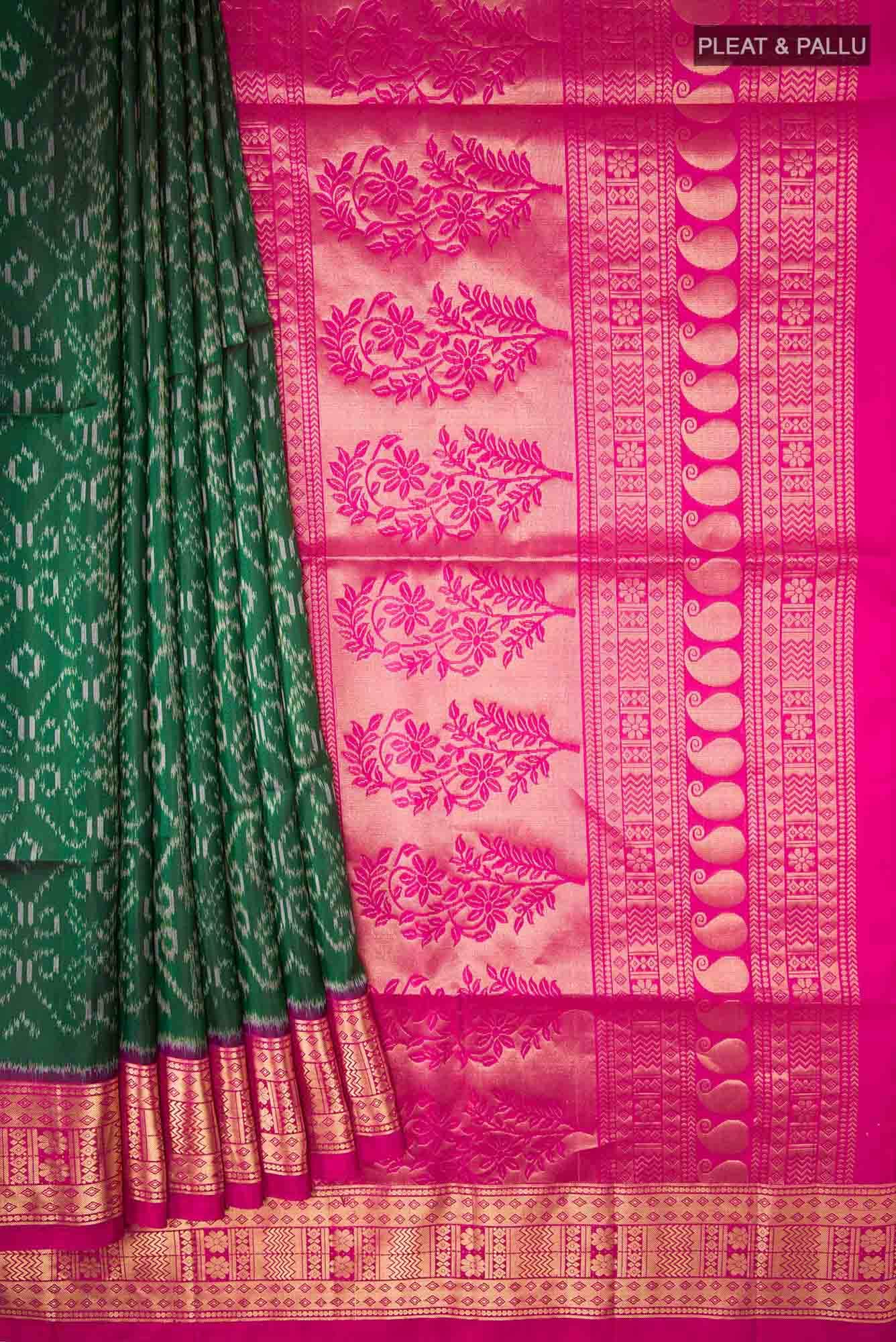 Green Soft Silk Saree