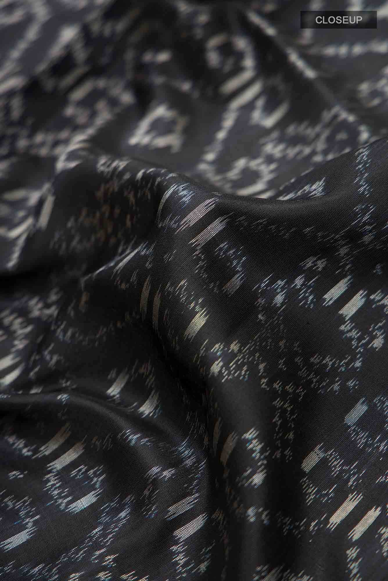 Black Soft Silk Saree