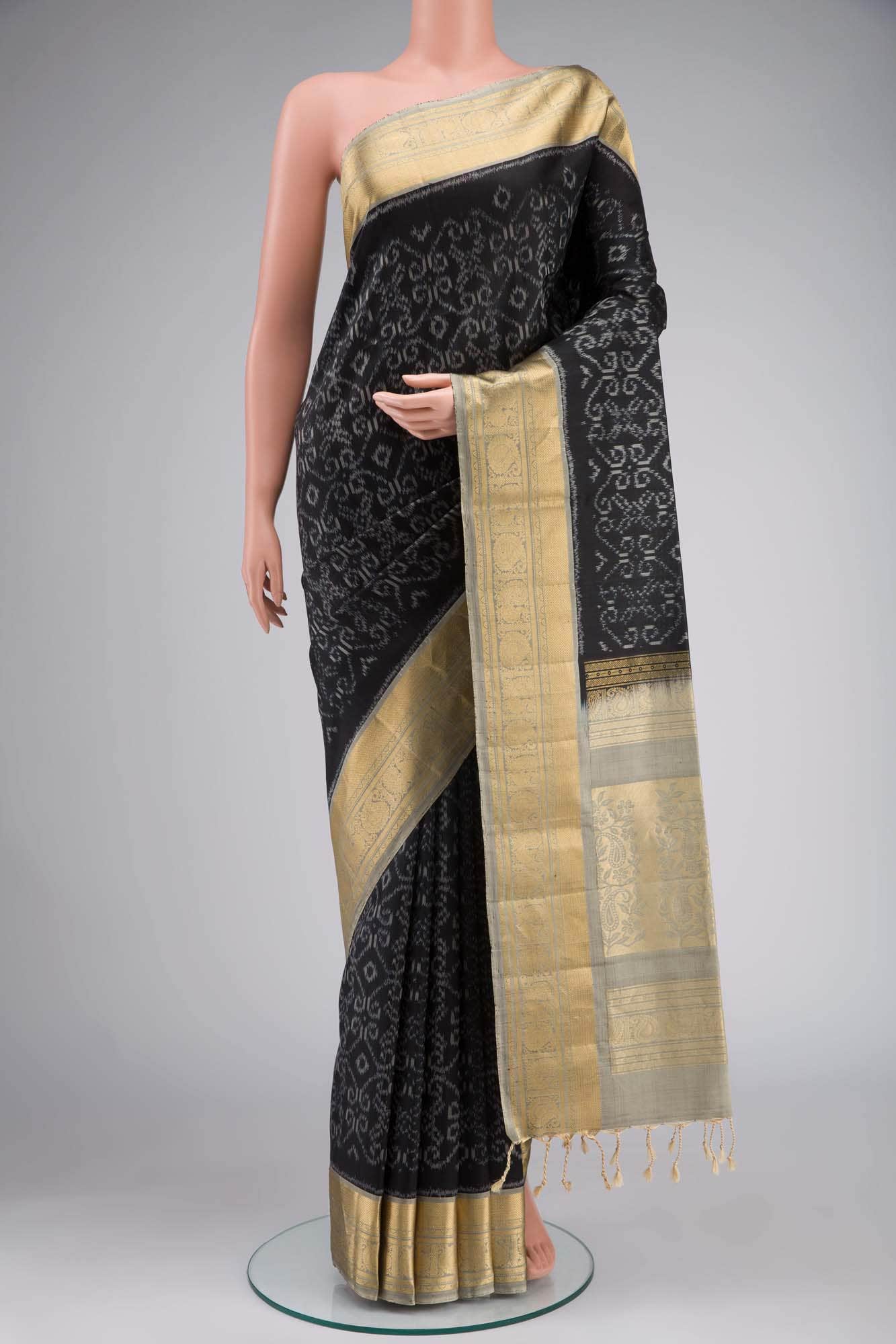 Black Soft Silk Saree