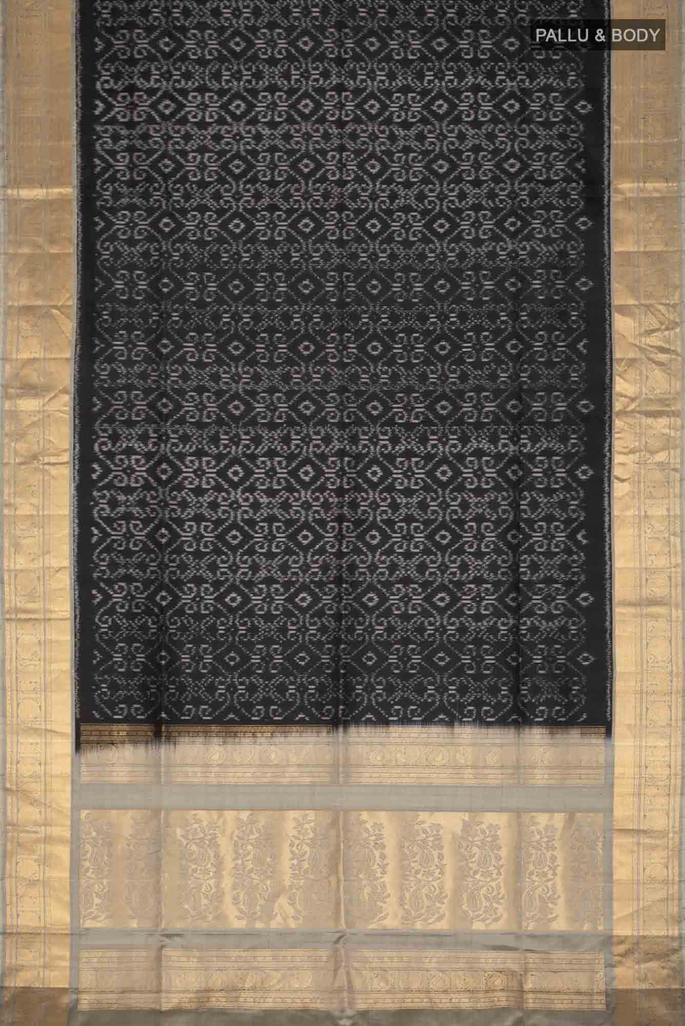 Black Soft Silk Saree