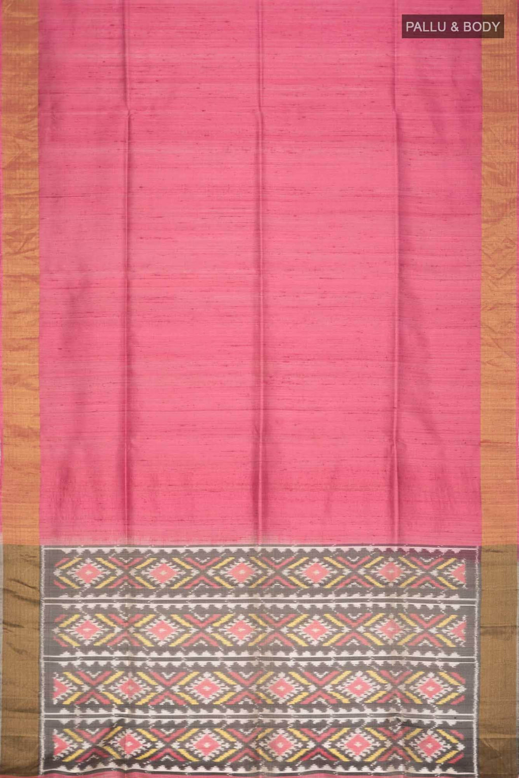 Pink Soft Silk Saree