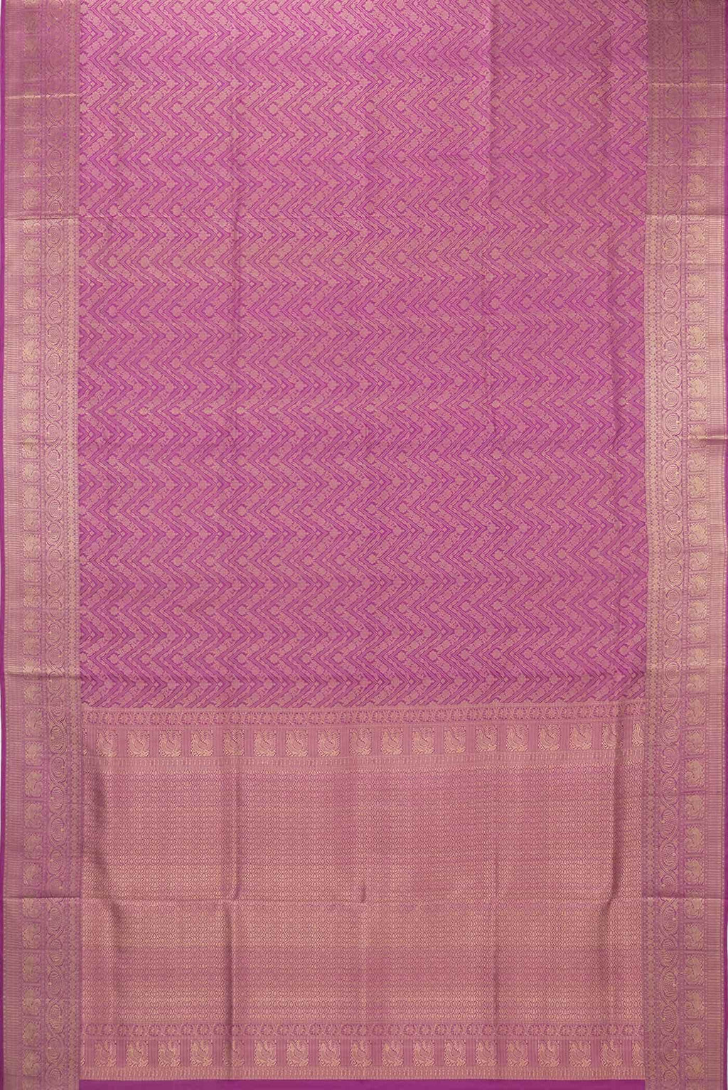Magenta Dual Tone Soft Silk Saree