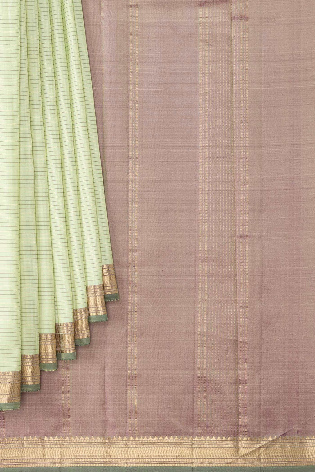 Green Kanchipuram Silk Saree