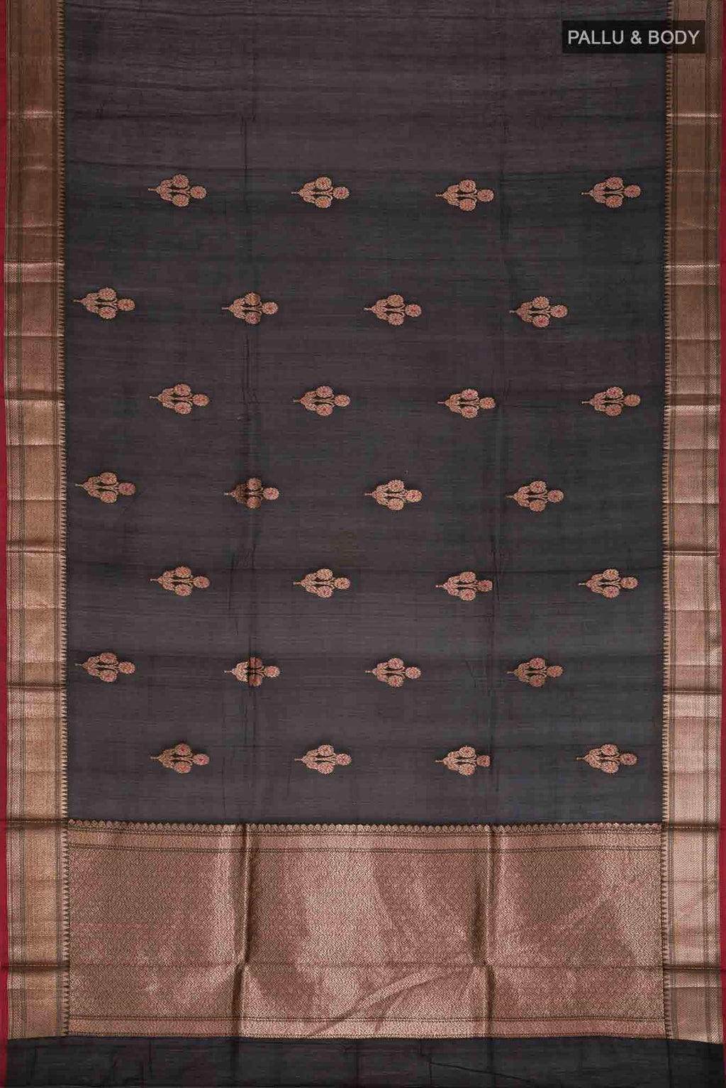 Black Silk Cotton Saree