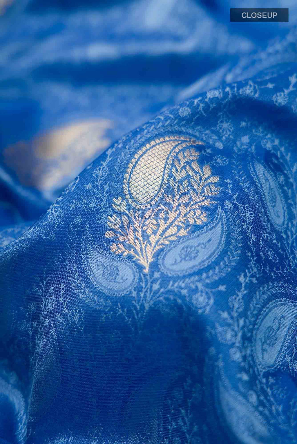 Blue Bangalore Silk Saree