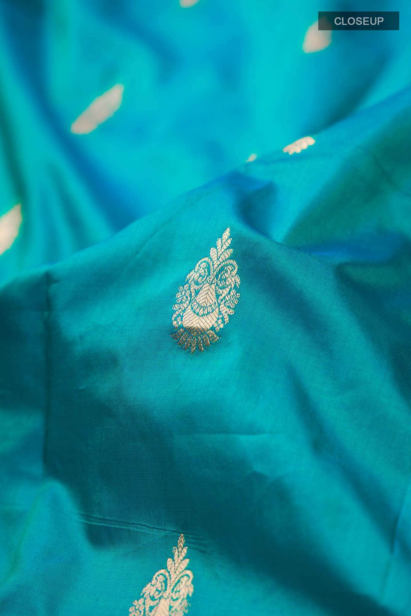 Blue Bangalore Silk Saree