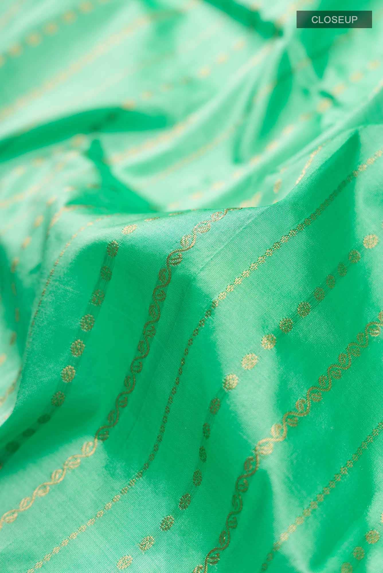 Green Bangalore Silk Saree