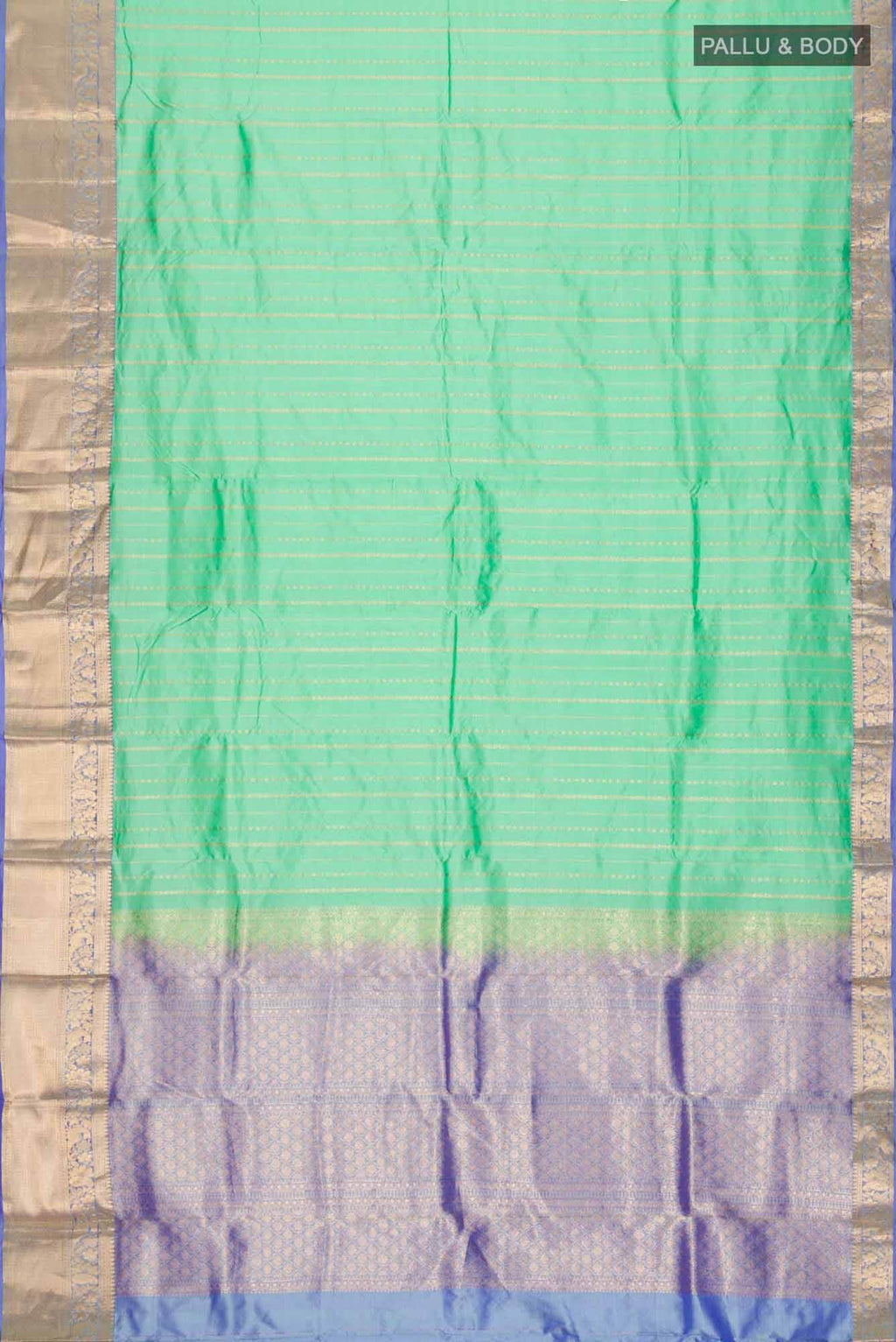 Green Bangalore Silk Saree