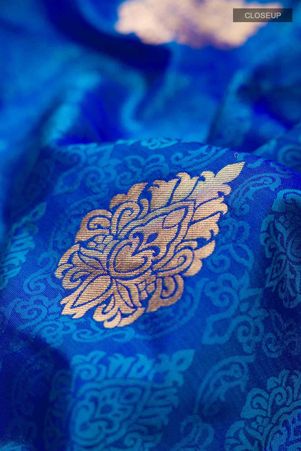 Blue Bangalore Silk Saree