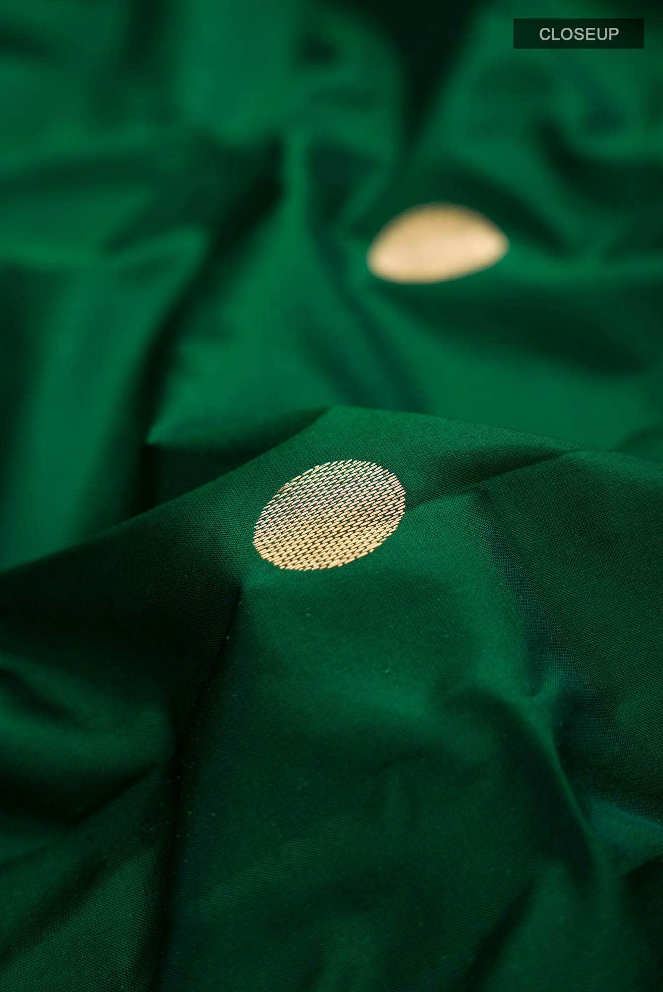 Green Bangalore Silk Saree
