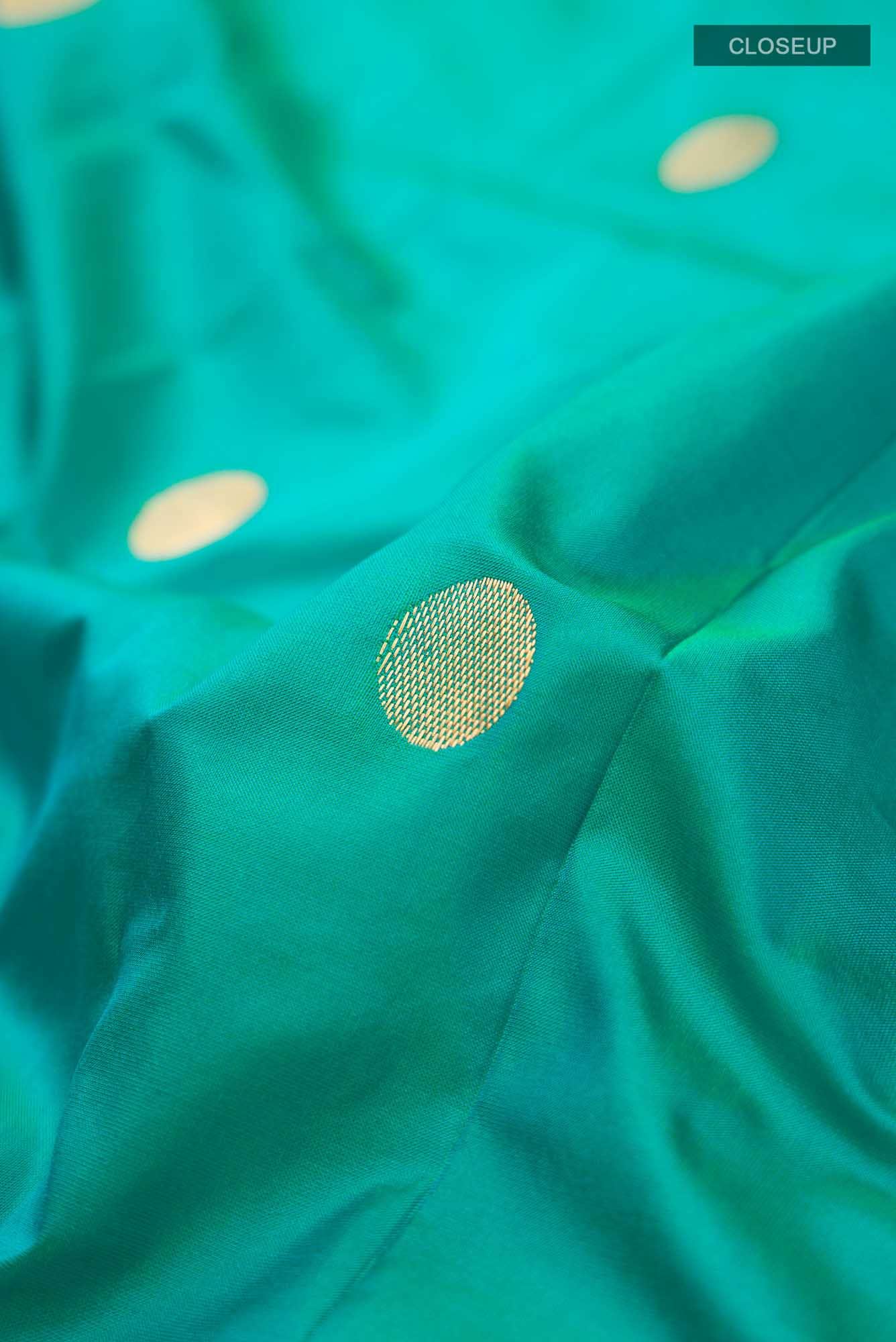 Green Bangalore Silk Saree