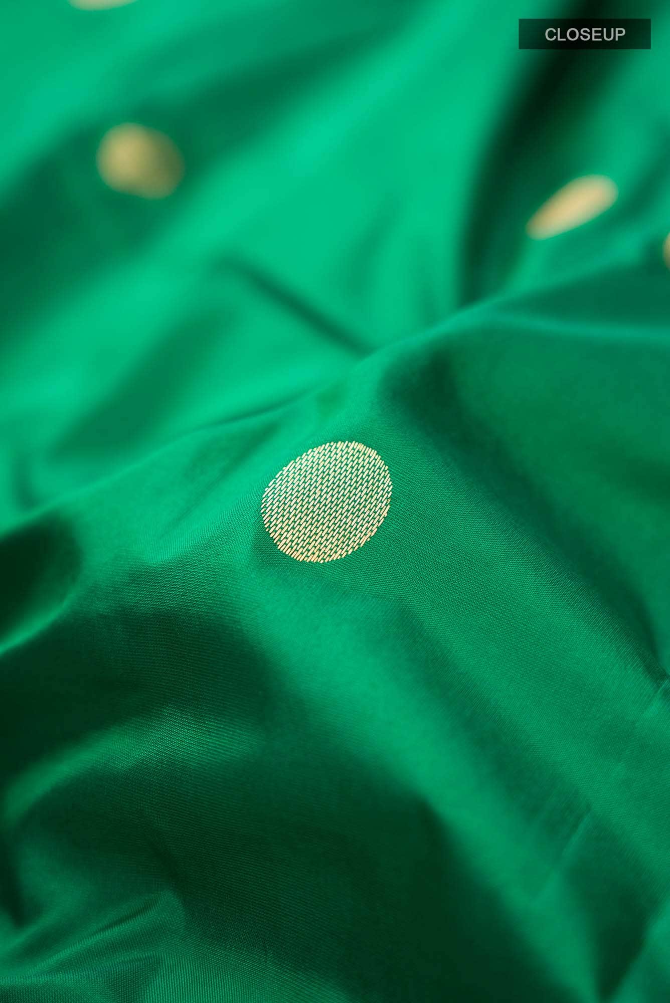 Green Bangalore Silk Saree