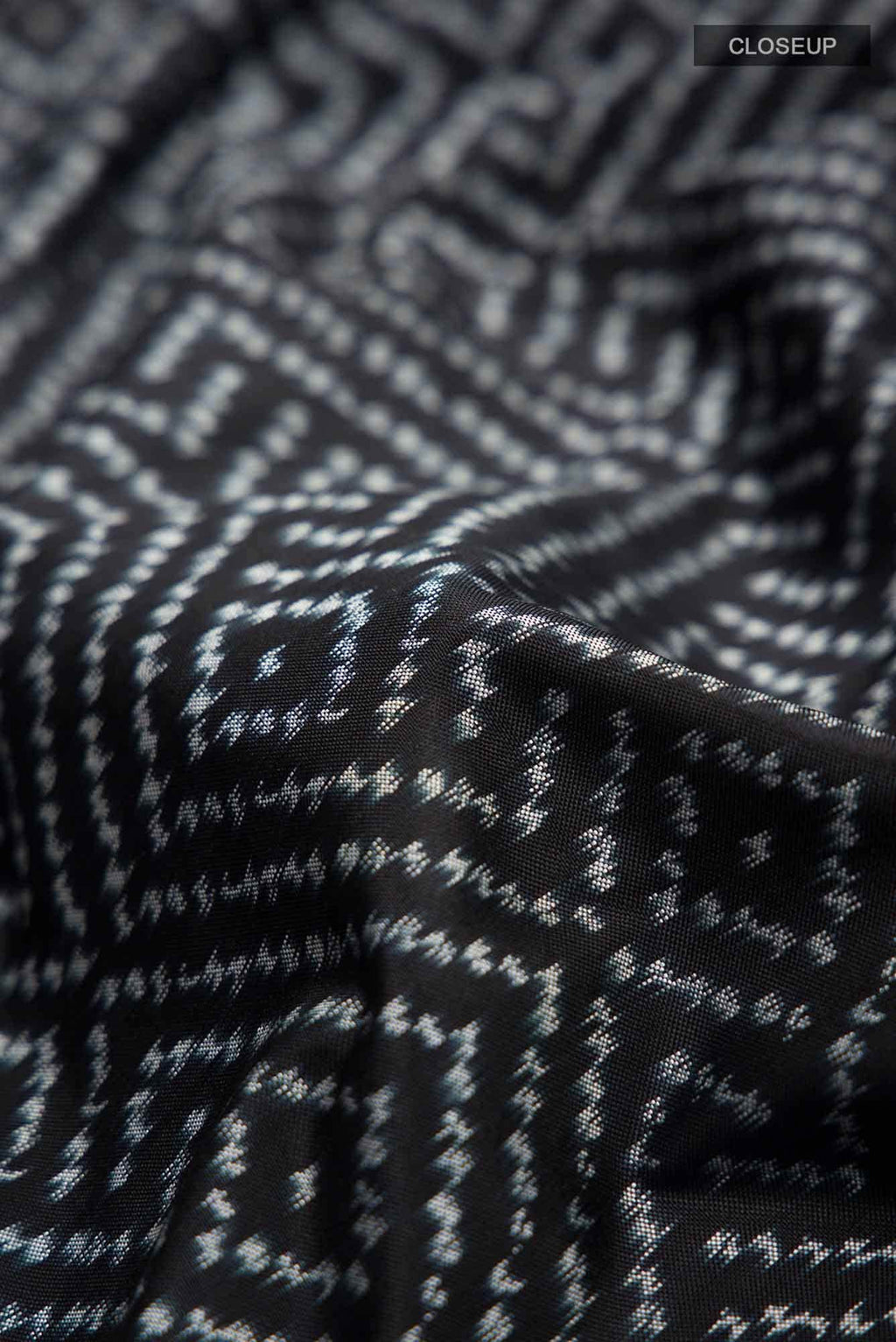 Black Pochampally Silk Saree
