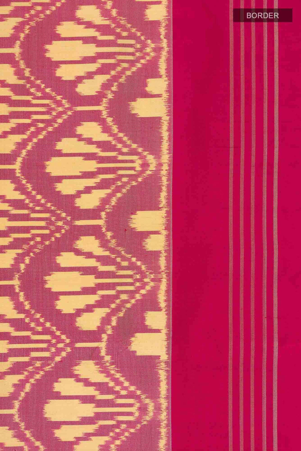 Red Pochampally Silk Saree