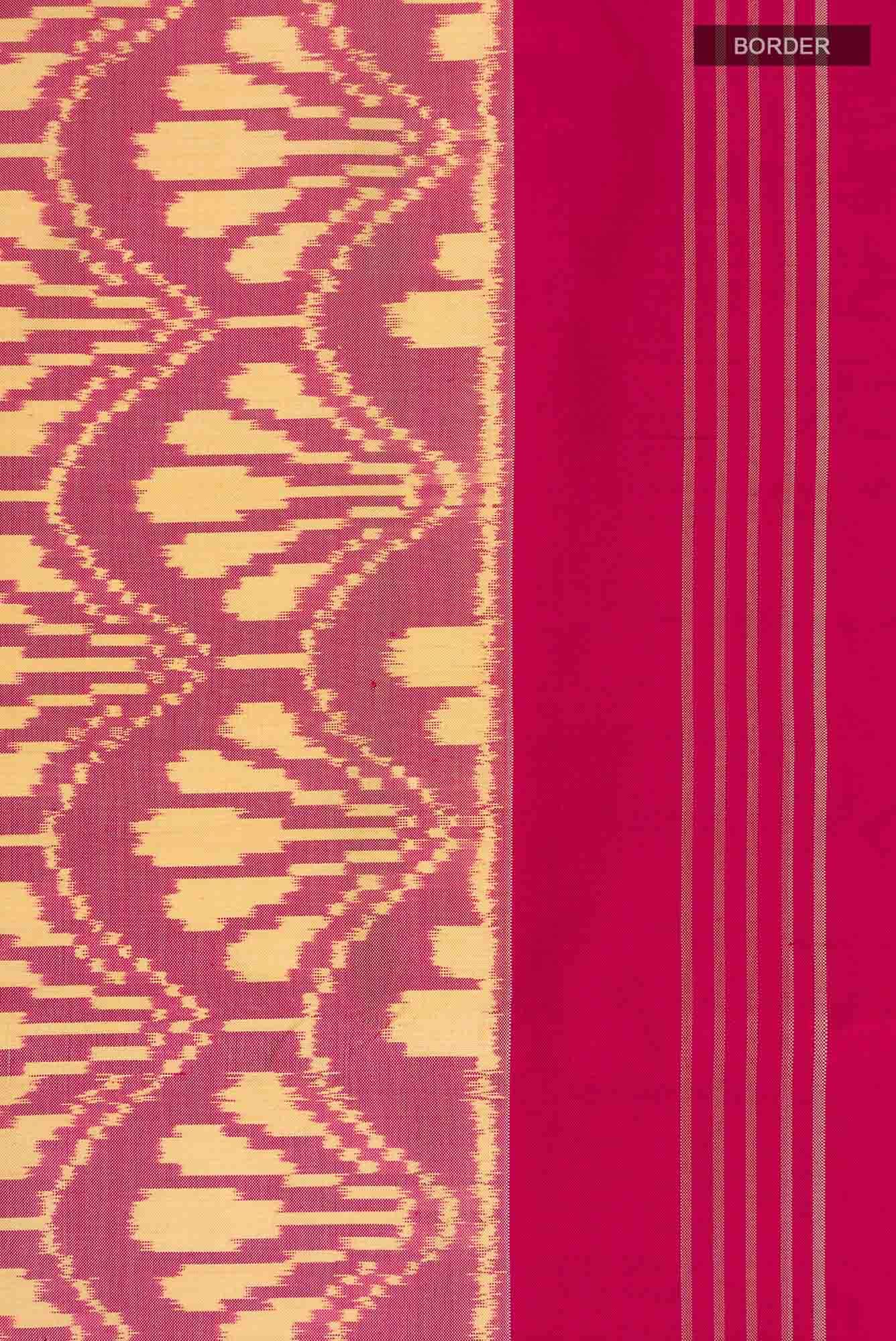 Red Pochampally Silk Saree