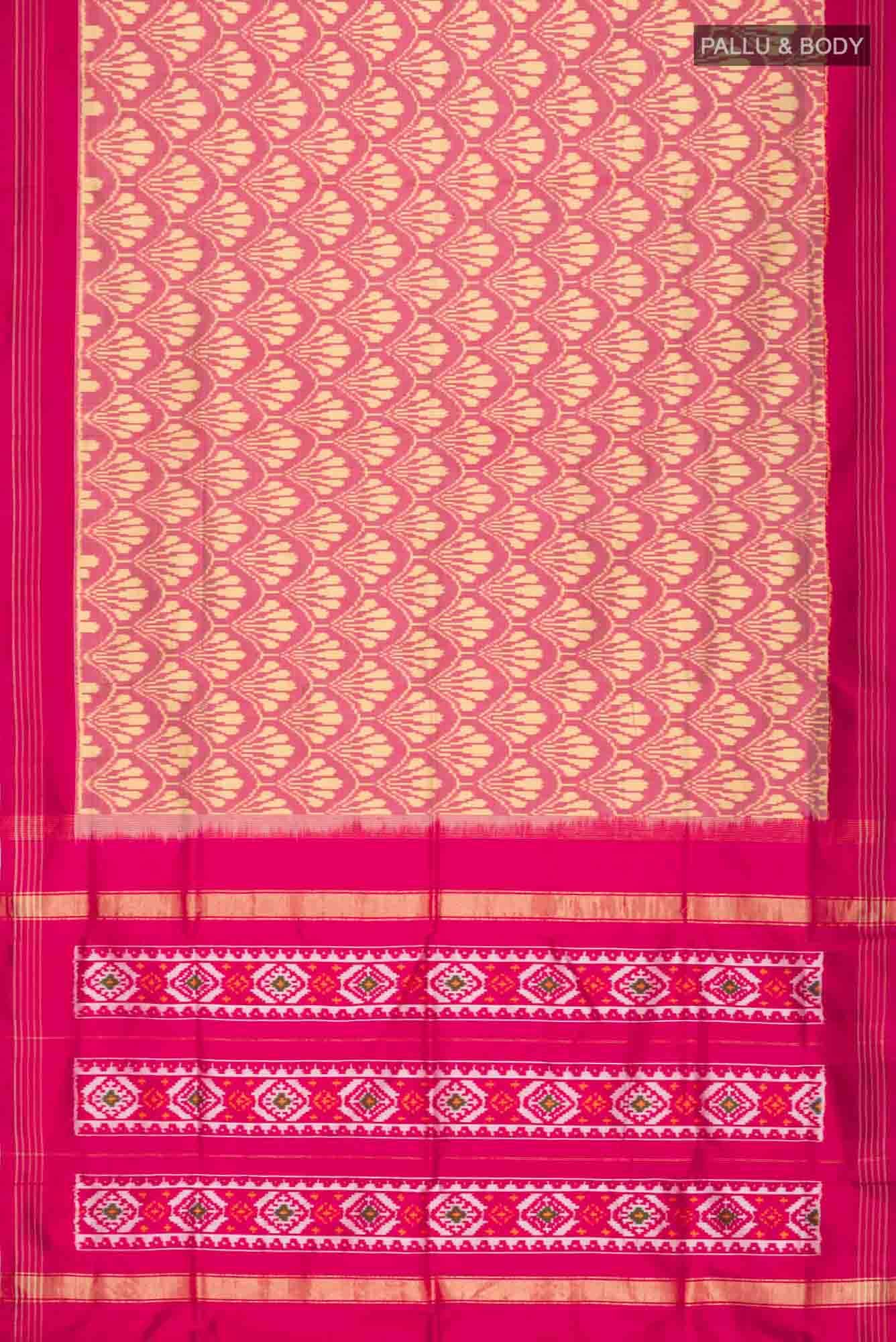 Red Pochampally Silk Saree