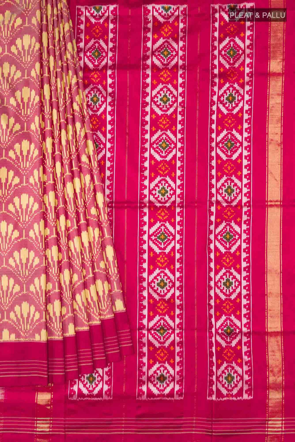 Red Pochampally Silk Saree
