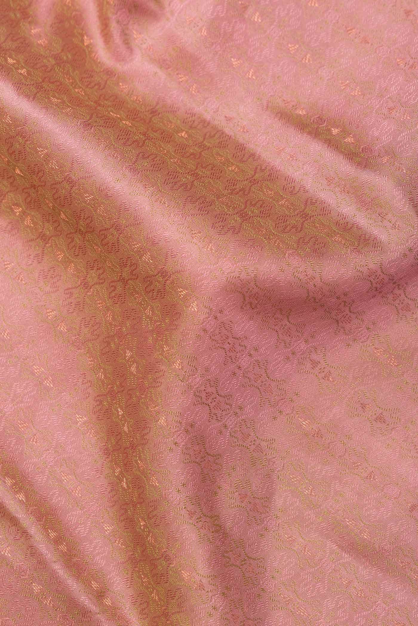 Green Dual Tone Kanchipuram Silk Saree