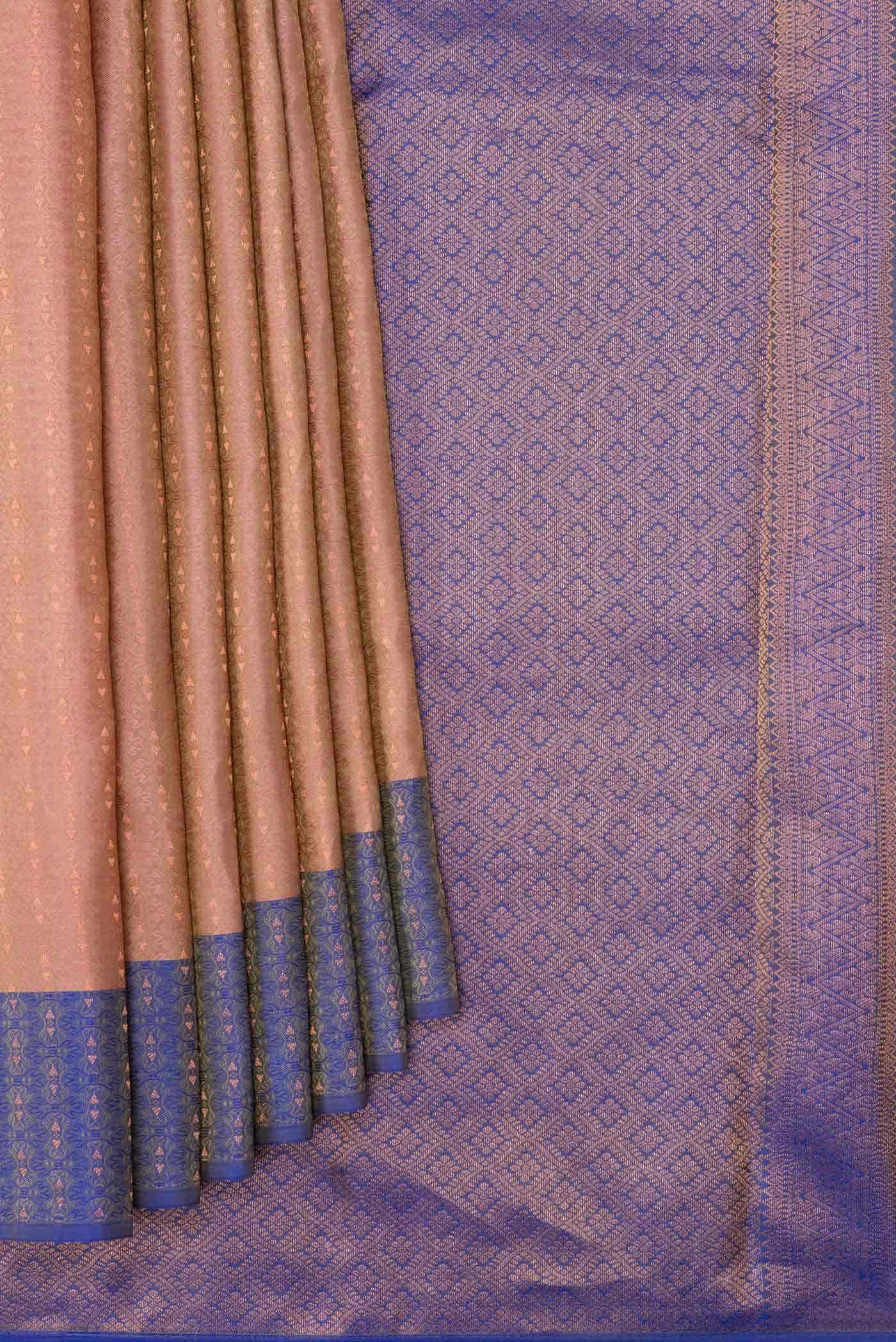 Green Dual Tone Kanchipuram Silk Saree