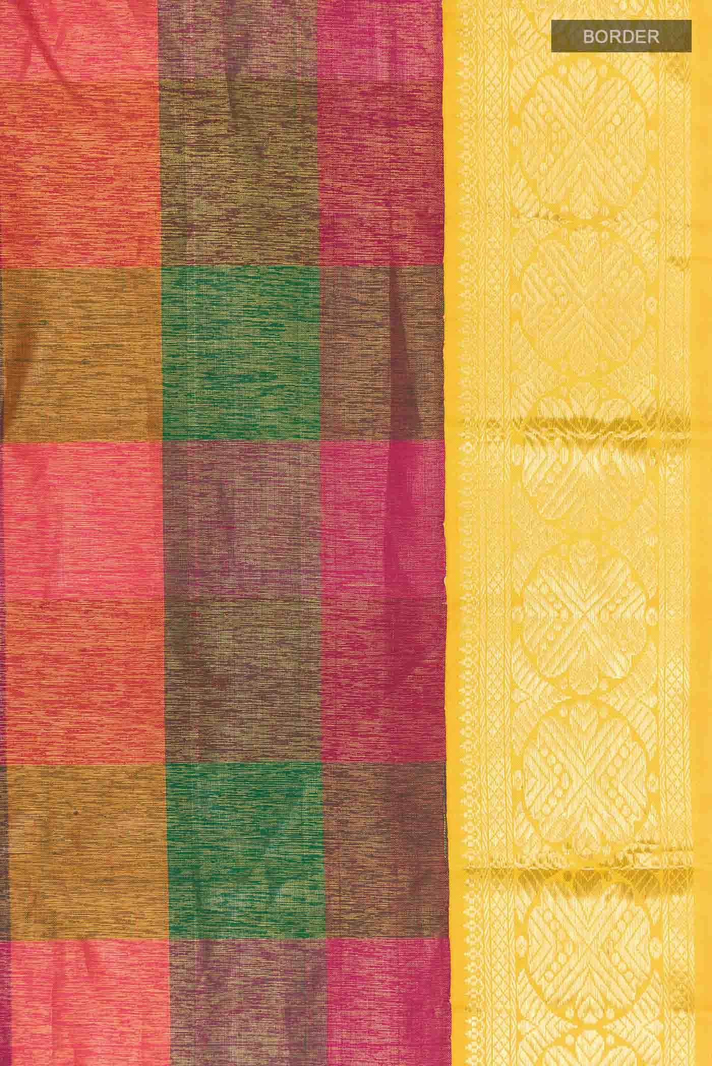 Multi Kanchipuram Silk Saree