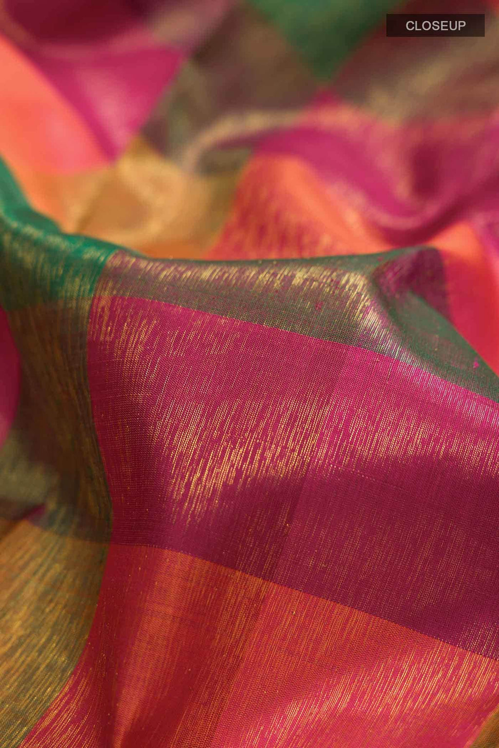 Multi Kanchipuram Silk Saree