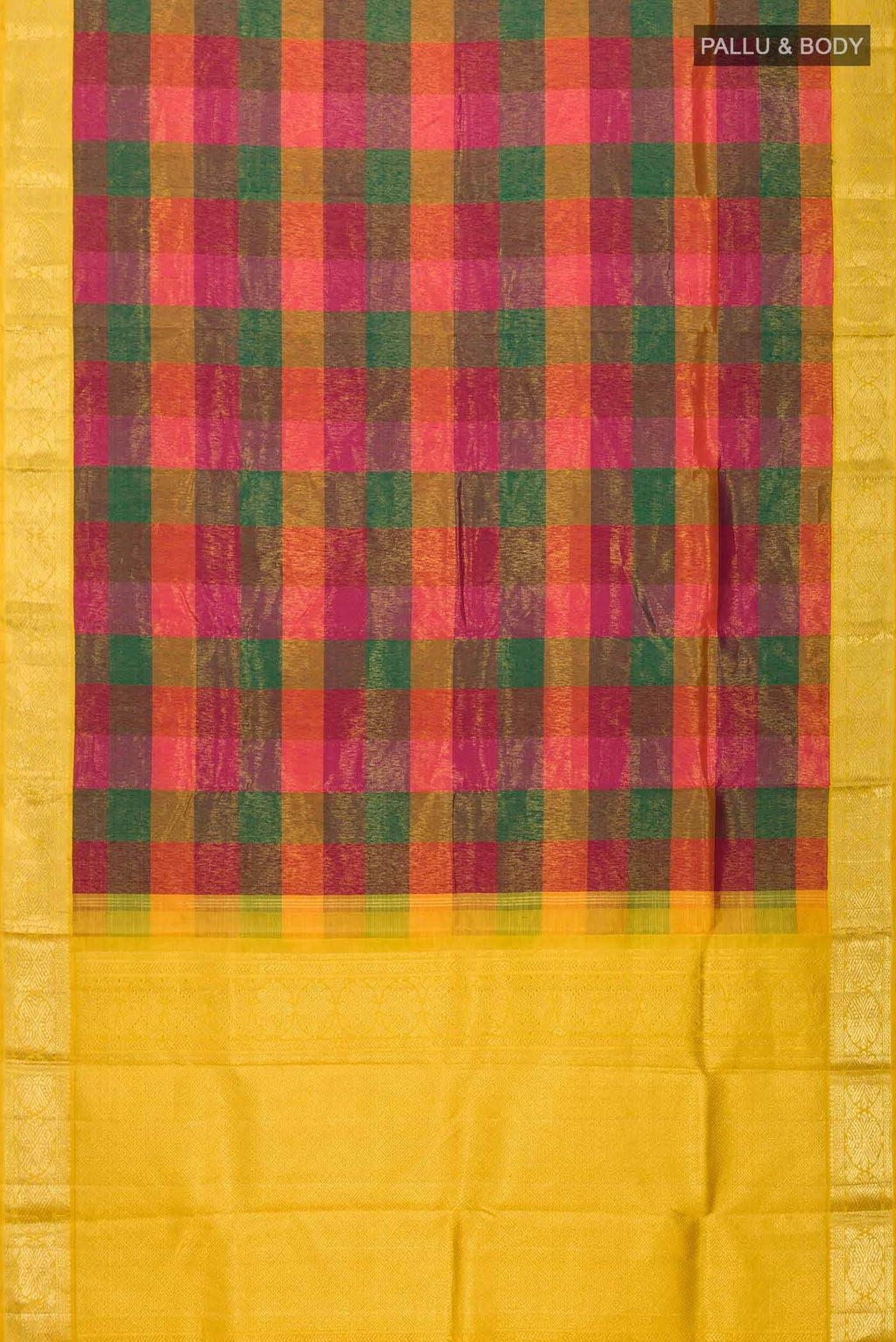 Multi Kanchipuram Silk Saree