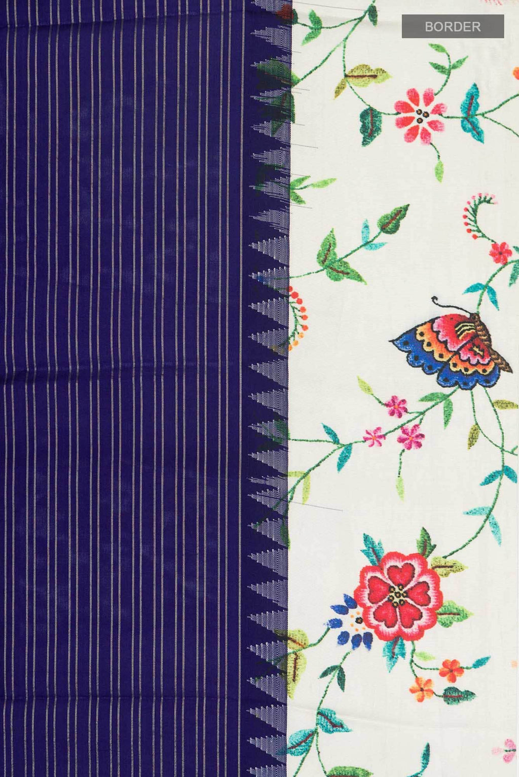 Blue Soft Silk Saree