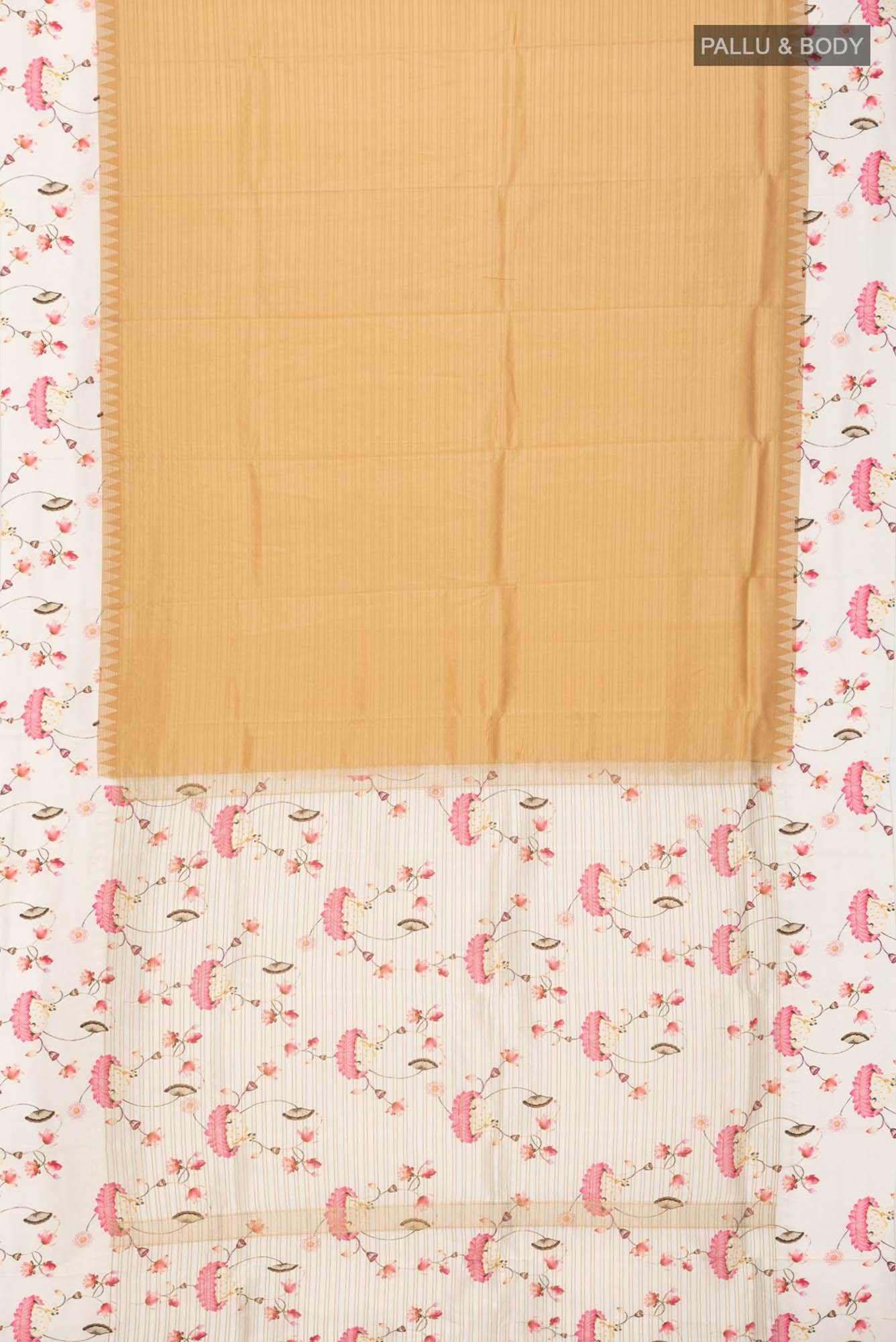 Sandal Soft Silk Saree