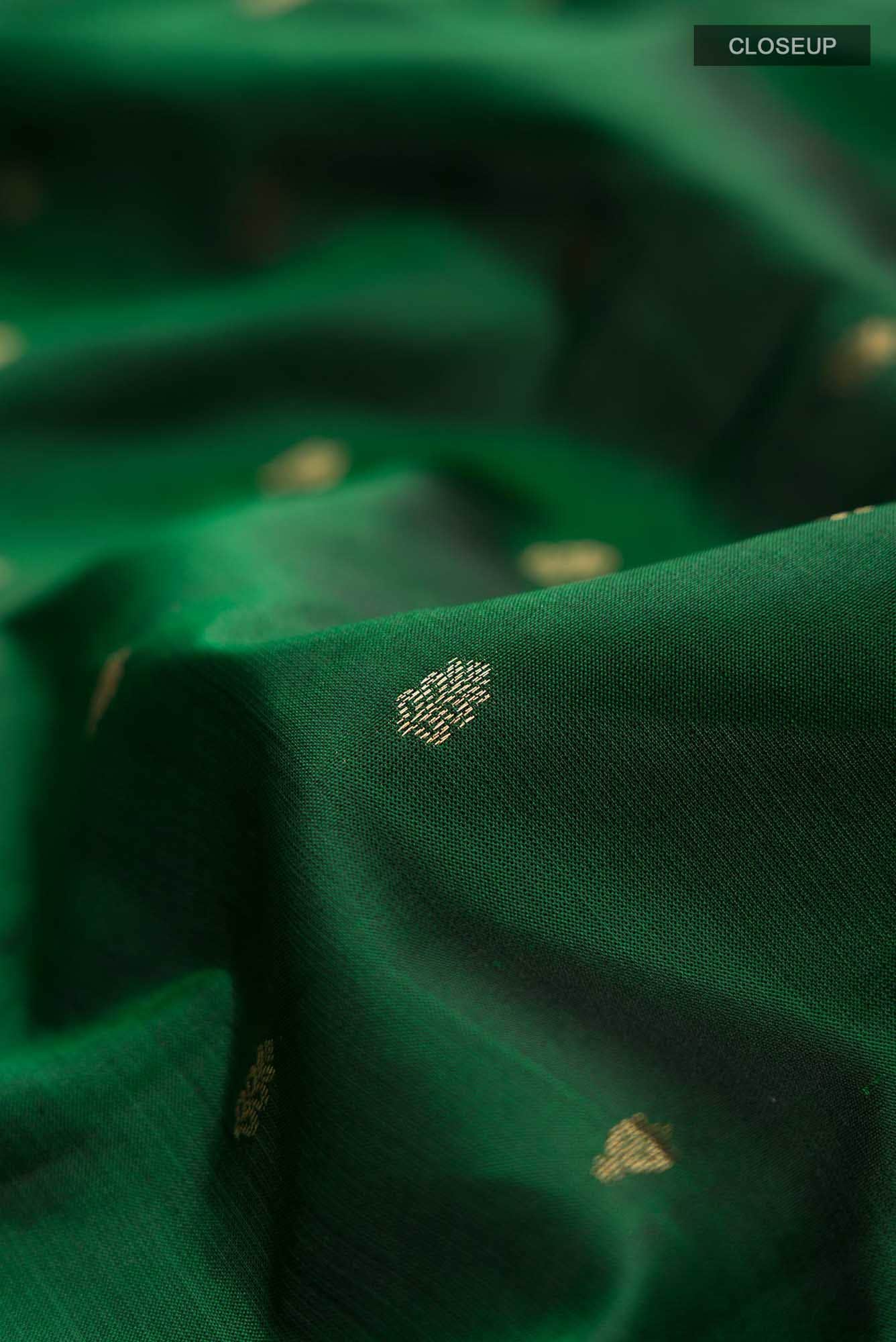 Green Kanchipuram Silk Saree