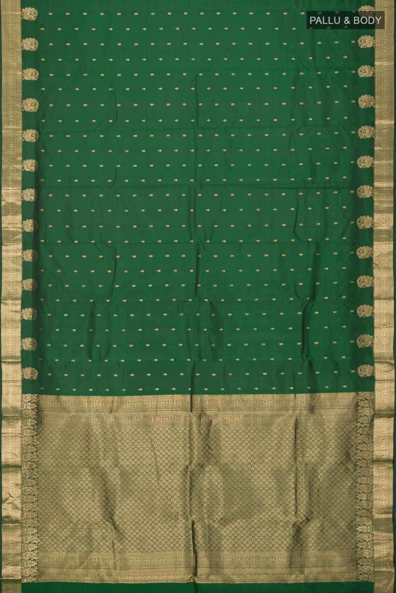 Green Kanchipuram Silk Saree