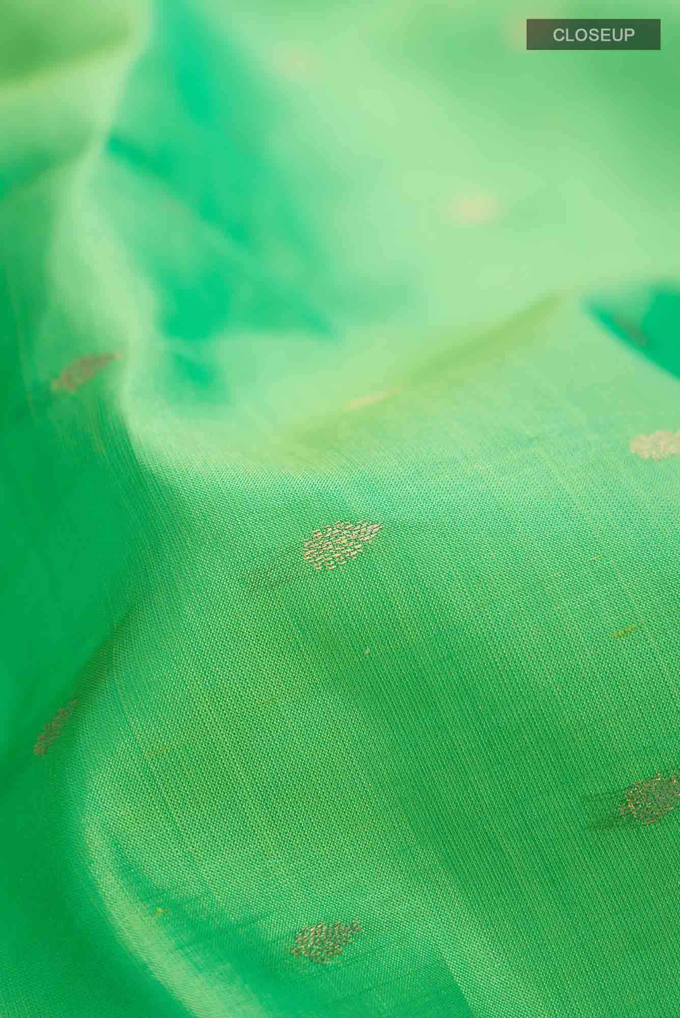Green Kanchipuram Silk Saree