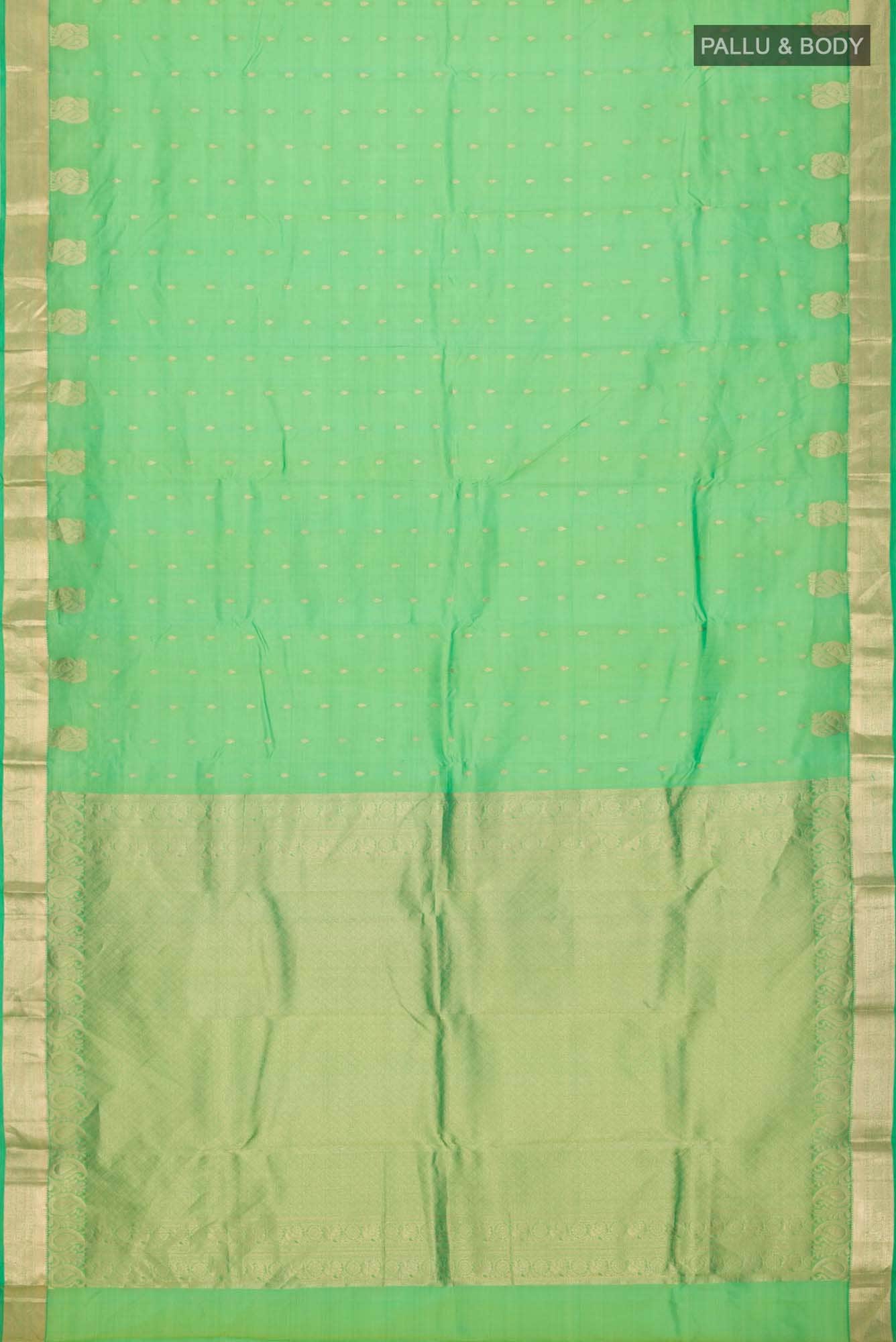 Green Kanchipuram Silk Saree