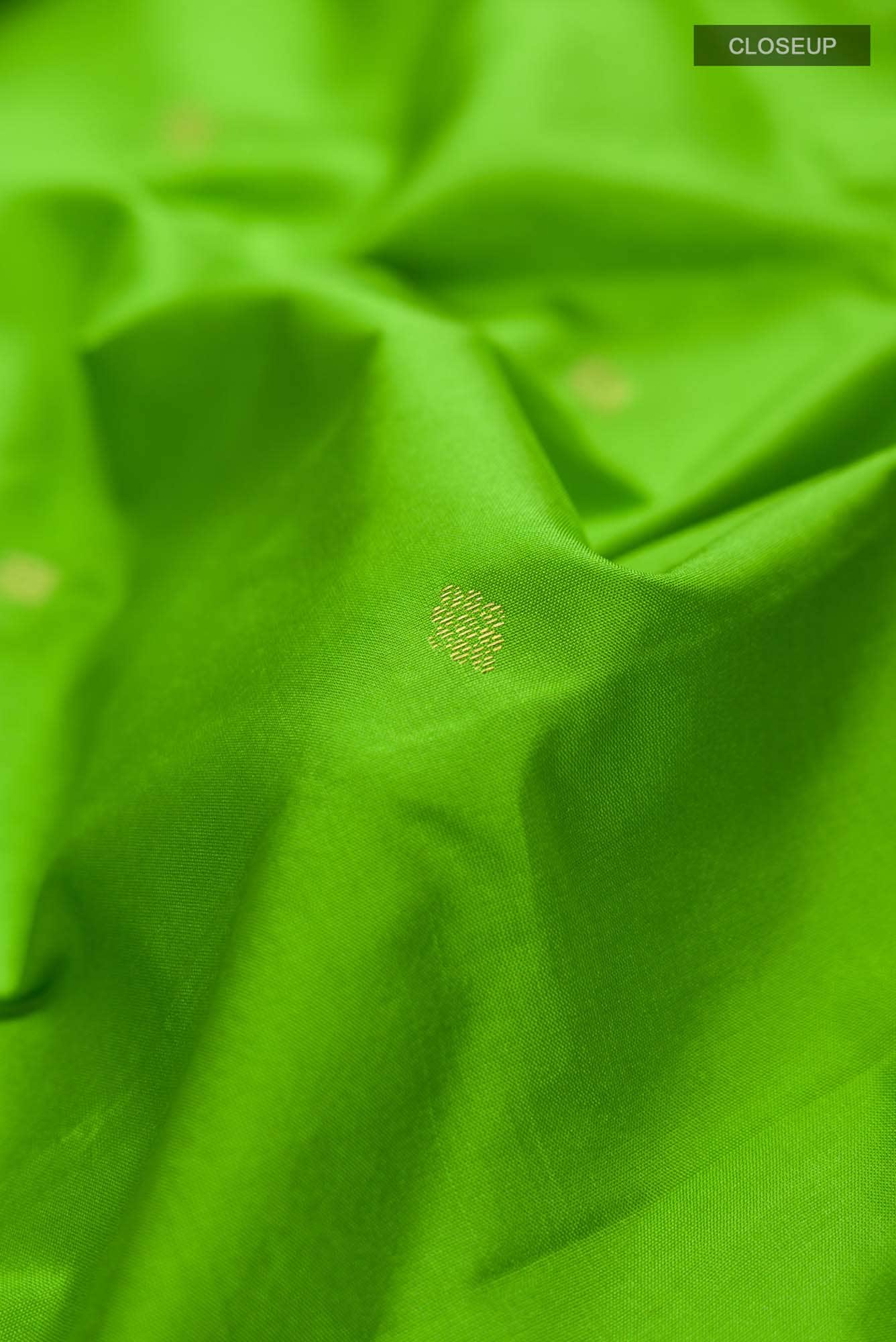 Green Bangalore Silk Saree