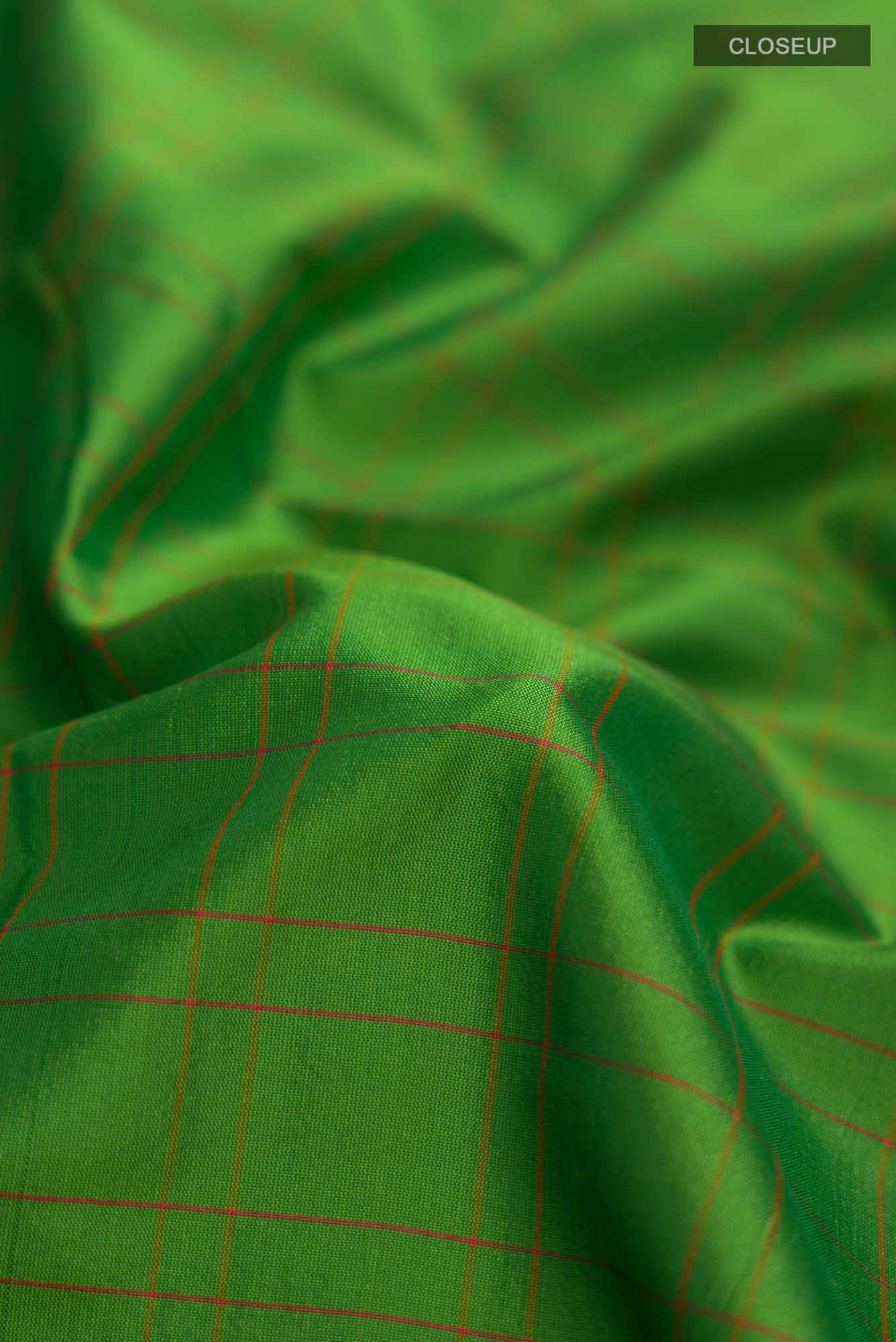Green Bangalore Silk Saree