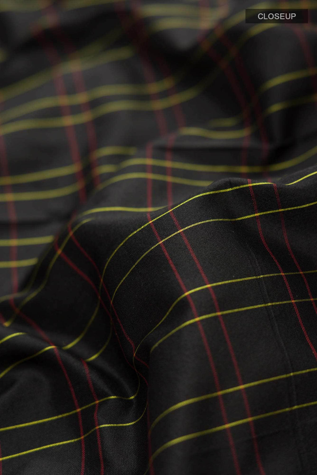 Black Bangalore Silk Saree