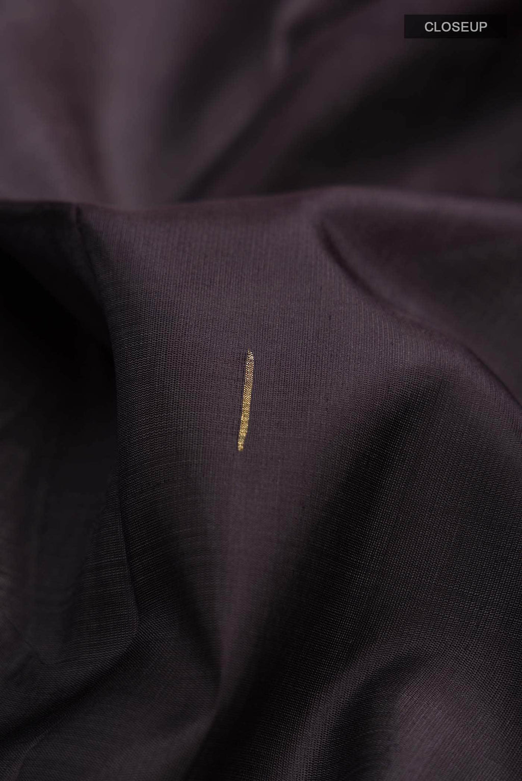 Pure Silk Pure Zari Black Kanchipuram Saree